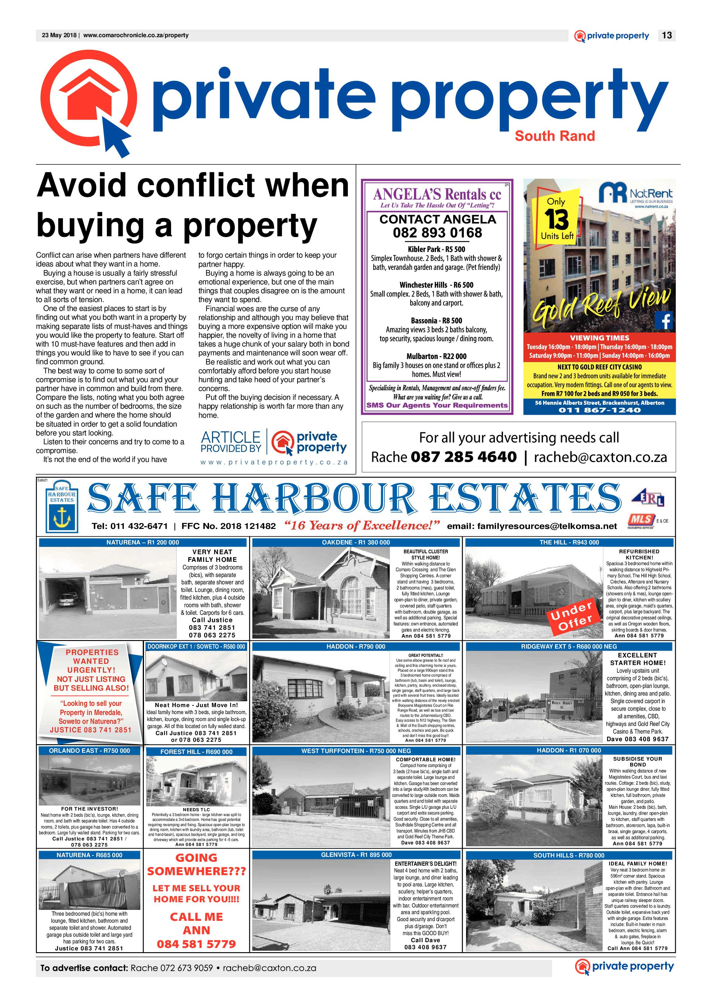 Comaro Chronicle 23 May 2018 page 15