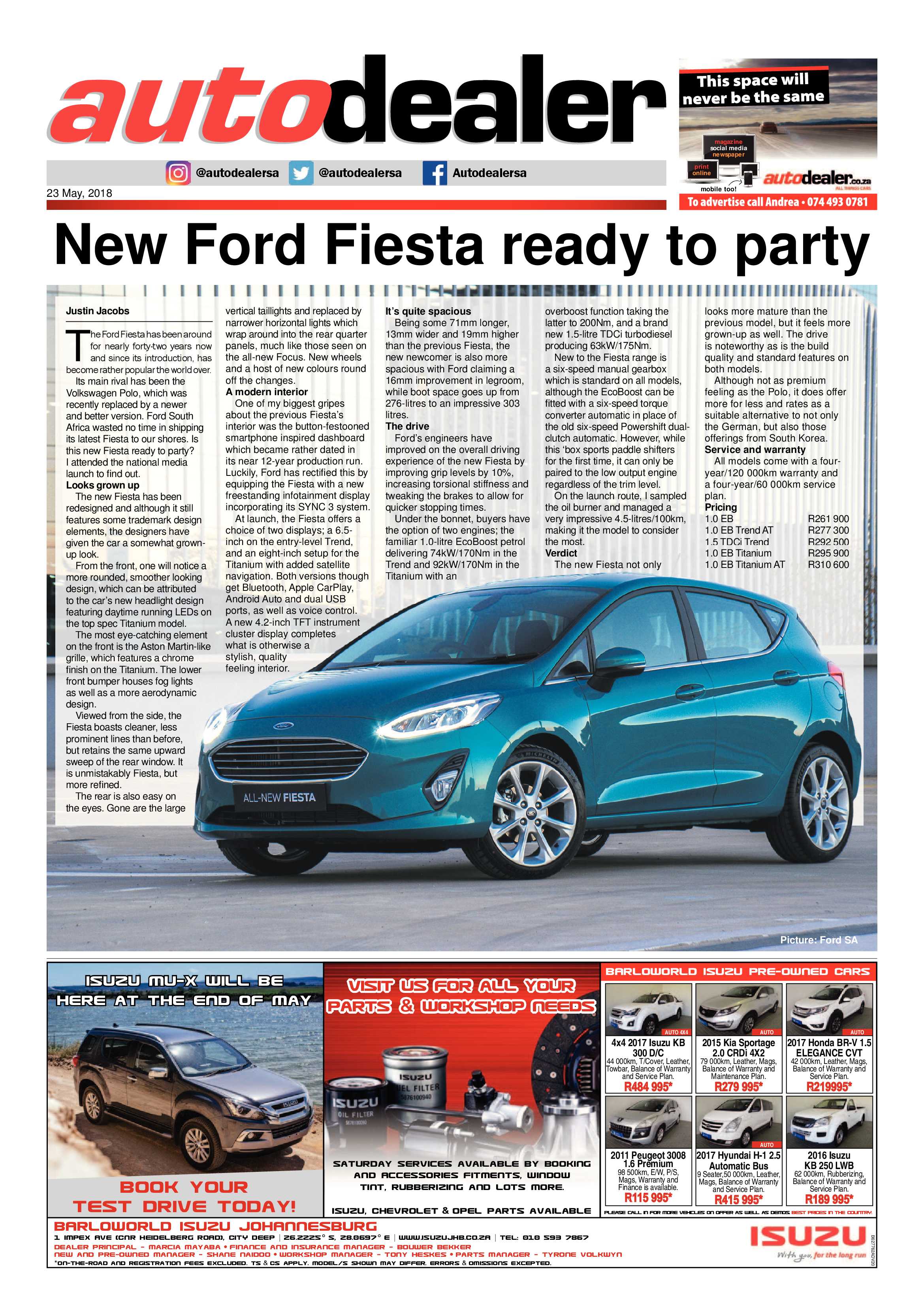 Comaro Chronicle 23 May 2018 page 21