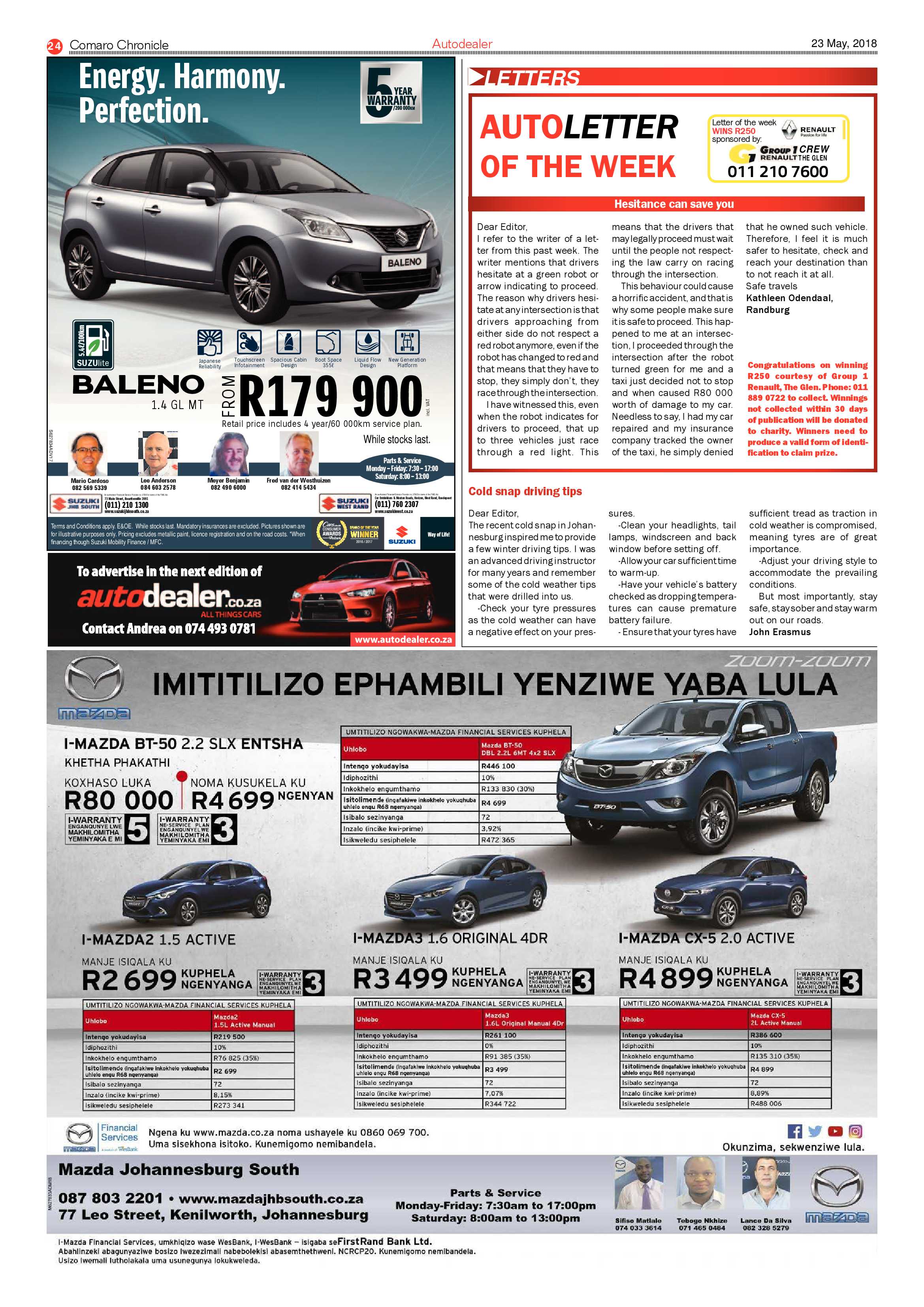 Comaro Chronicle 23 May 2018 page 26
