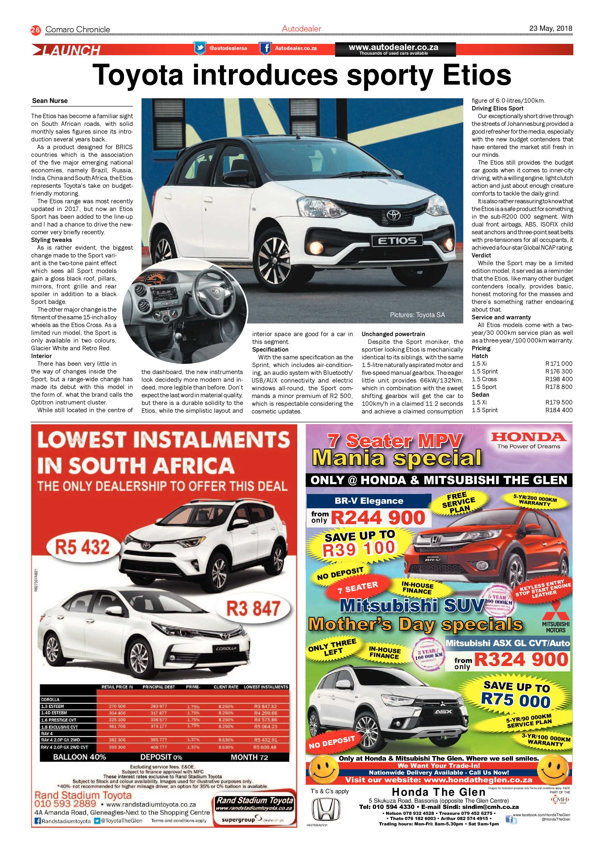 Comaro Chronicle 23 May 2018 page 28