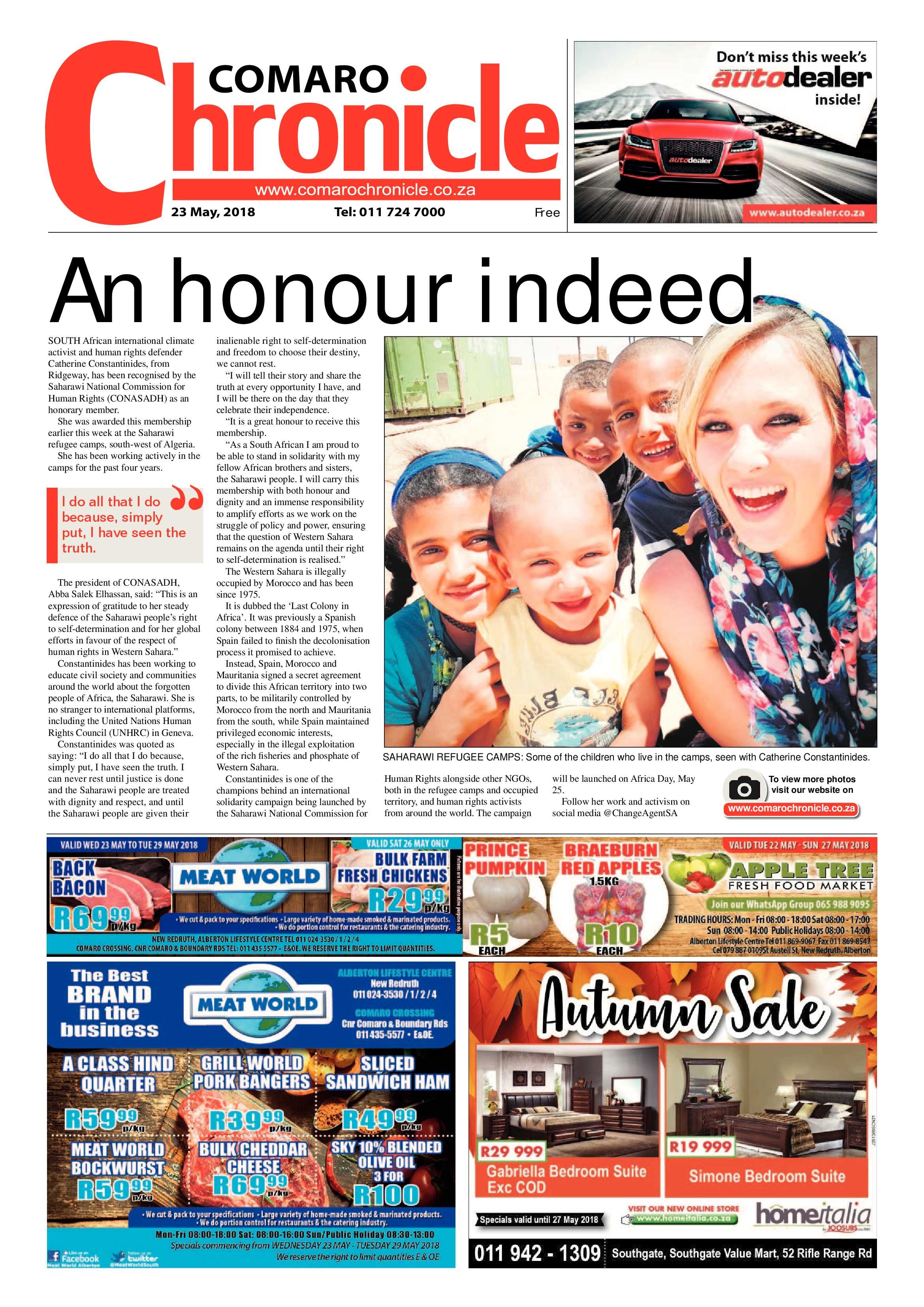 Comaro Chronicle 23 May 2018 page 3