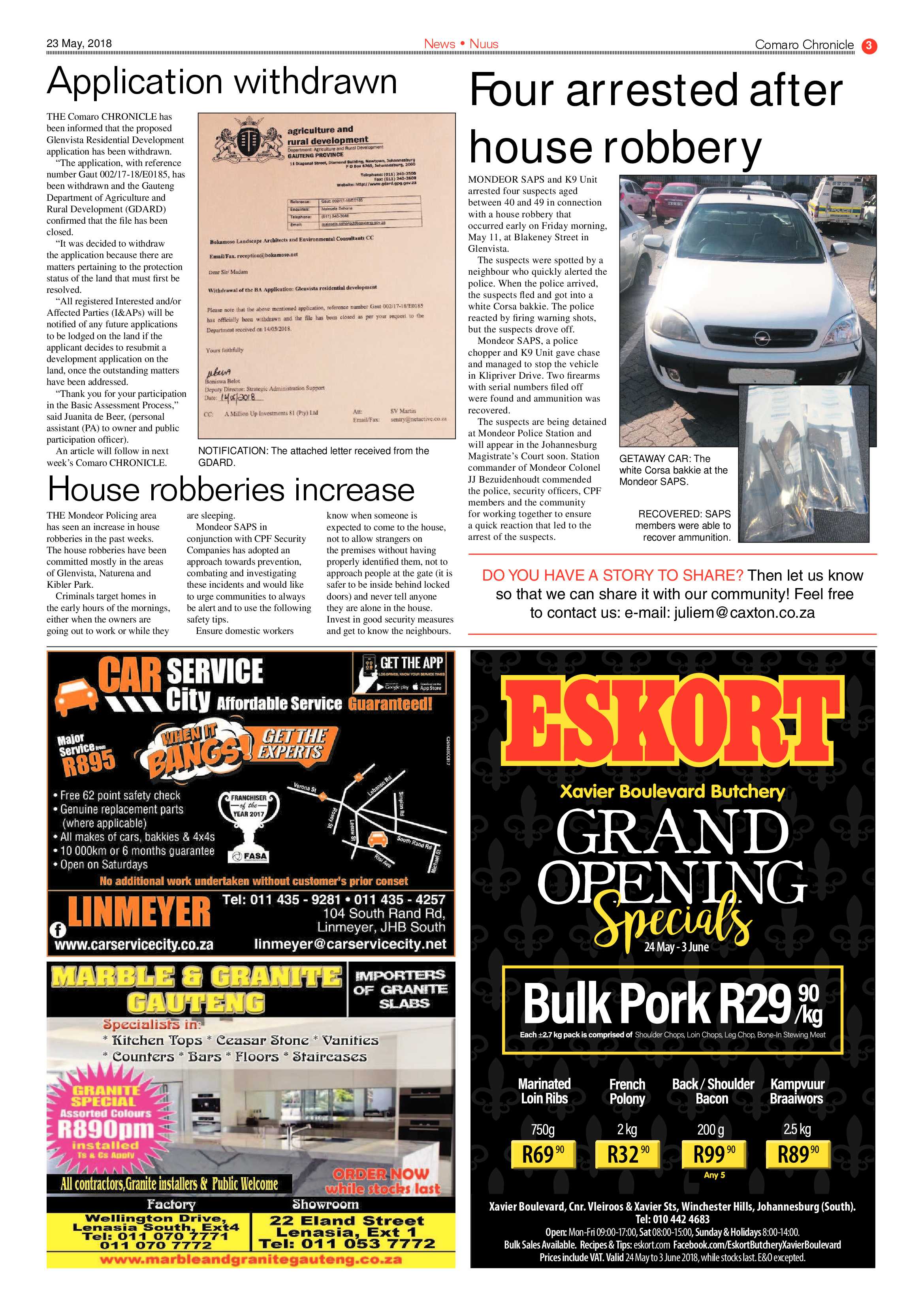 Comaro Chronicle 23 May 2018 page 5