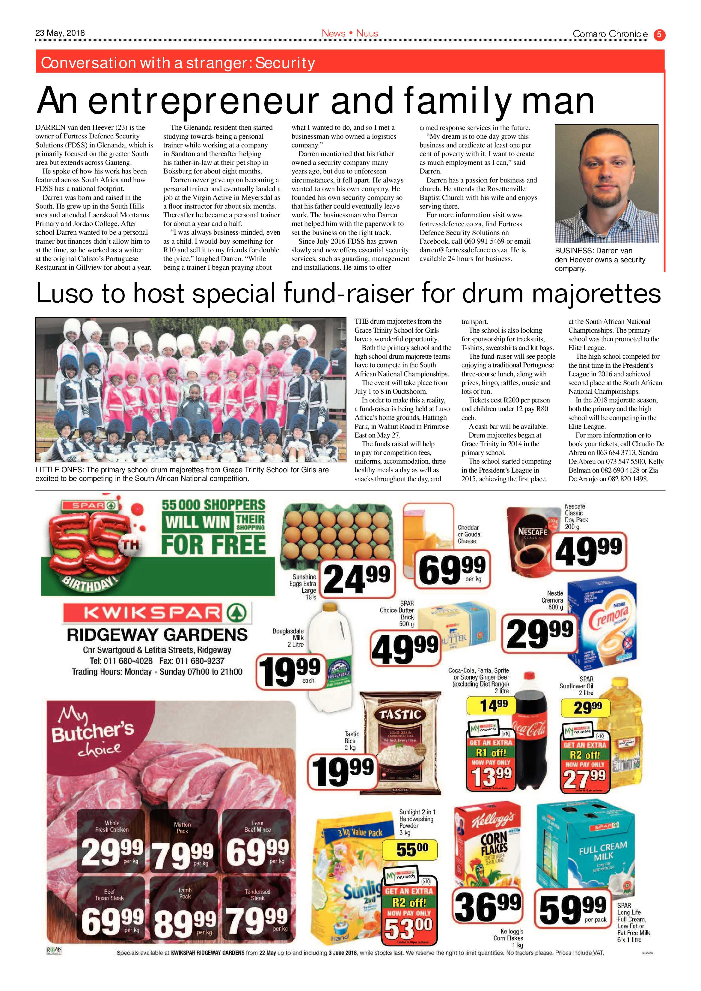 Comaro Chronicle 23 May 2018 page 7