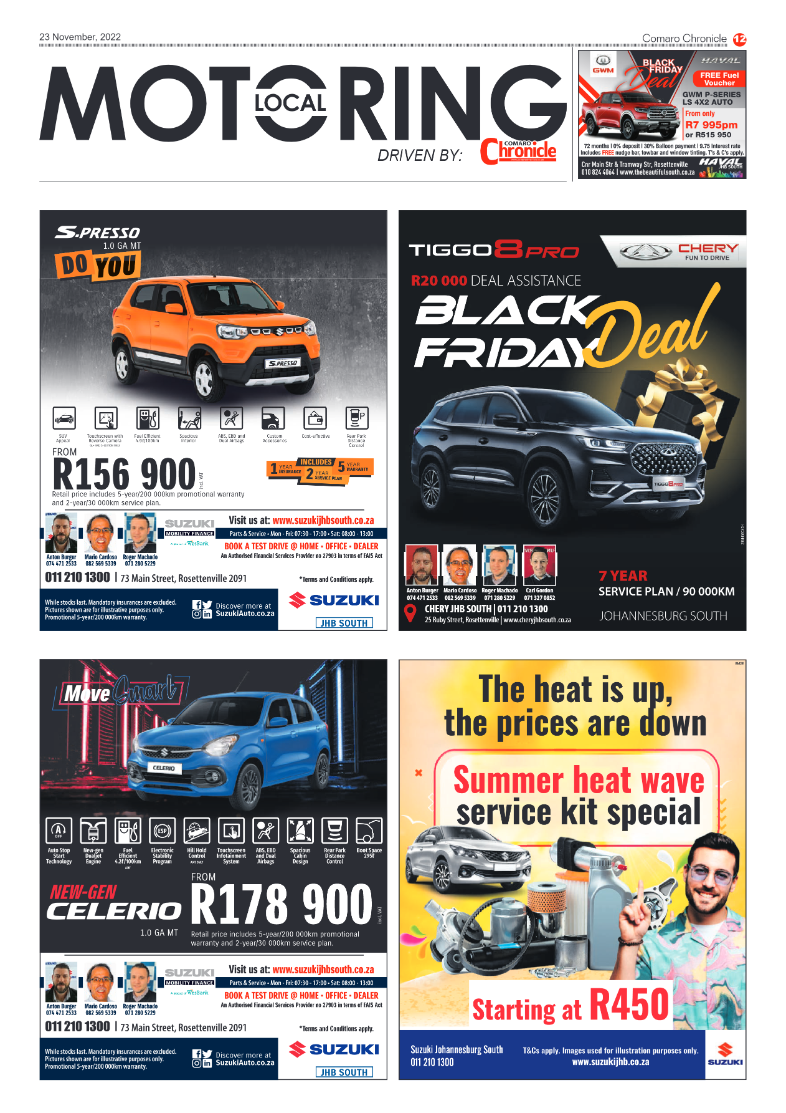 Comaro Chronicle 23 Nov 2022 page 16