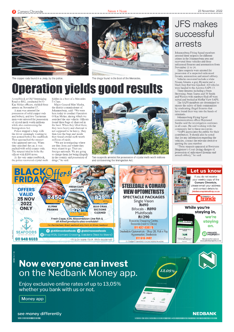 Comaro Chronicle 23 Nov 2022 page 6