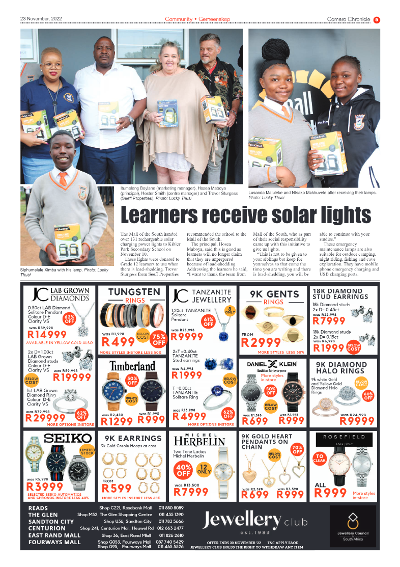 Comaro Chronicle 23 Nov 2022 page 9