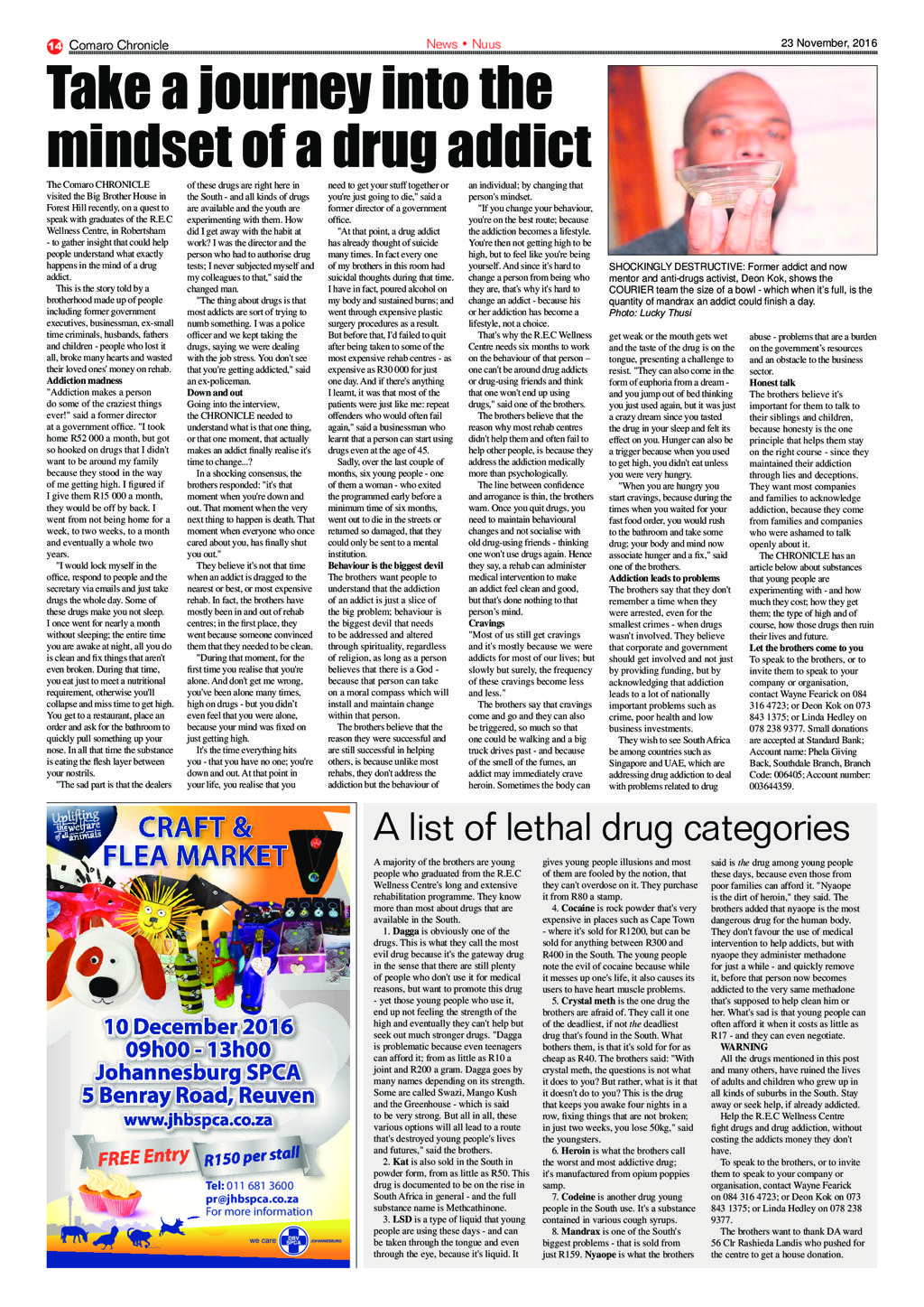 Comaro Chronicle 23 November 2016 page 14