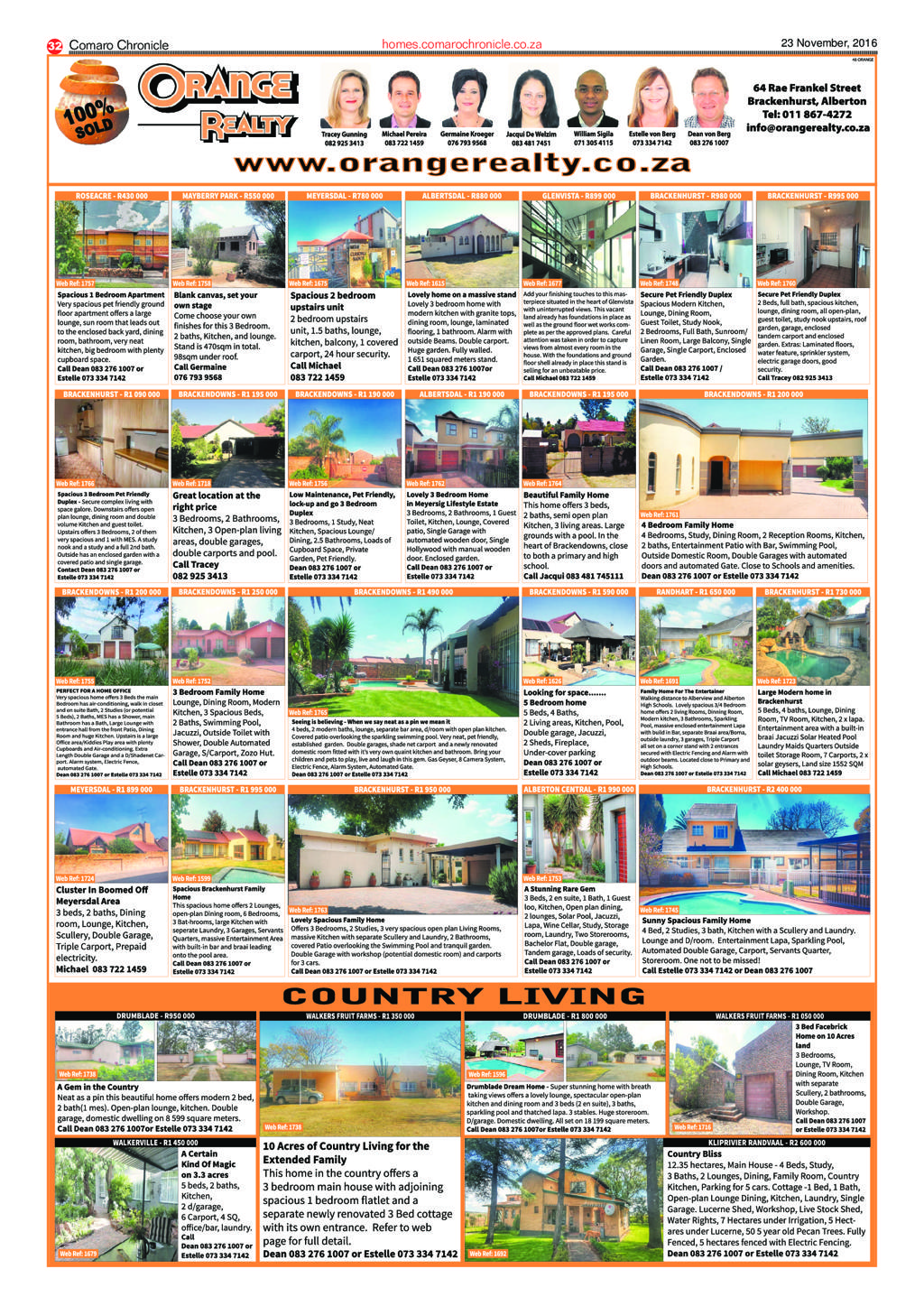 Comaro Chronicle 23 November 2016 page 32