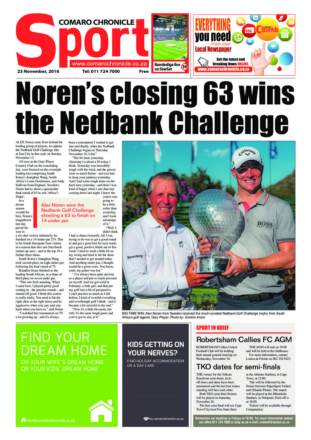 Comaro Chronicle 23 November 2016 page 40