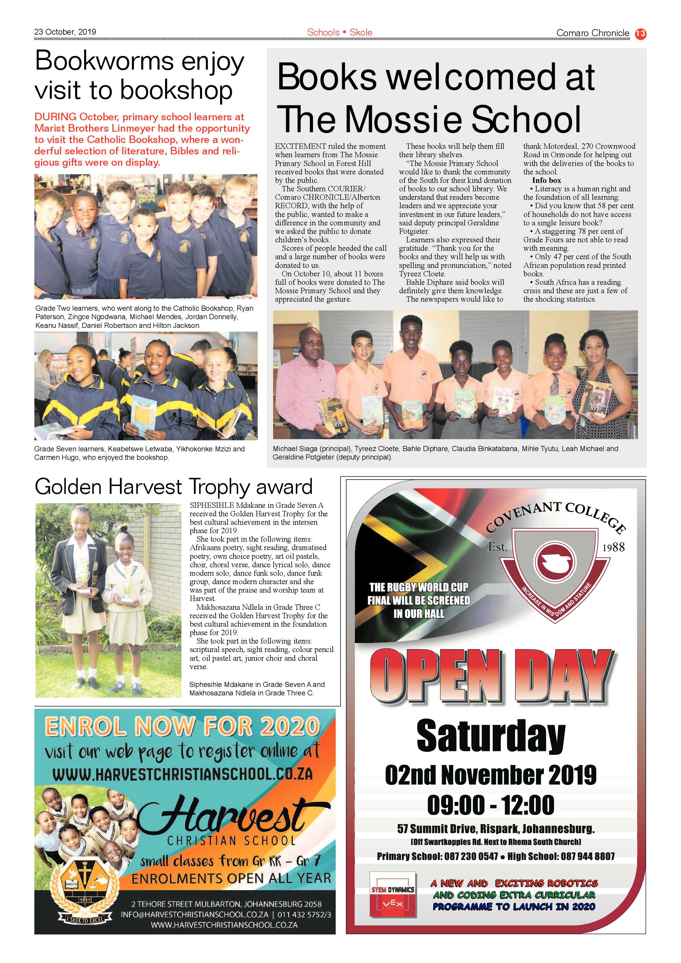 Comaro Chronicle 23 October 2019 page 13