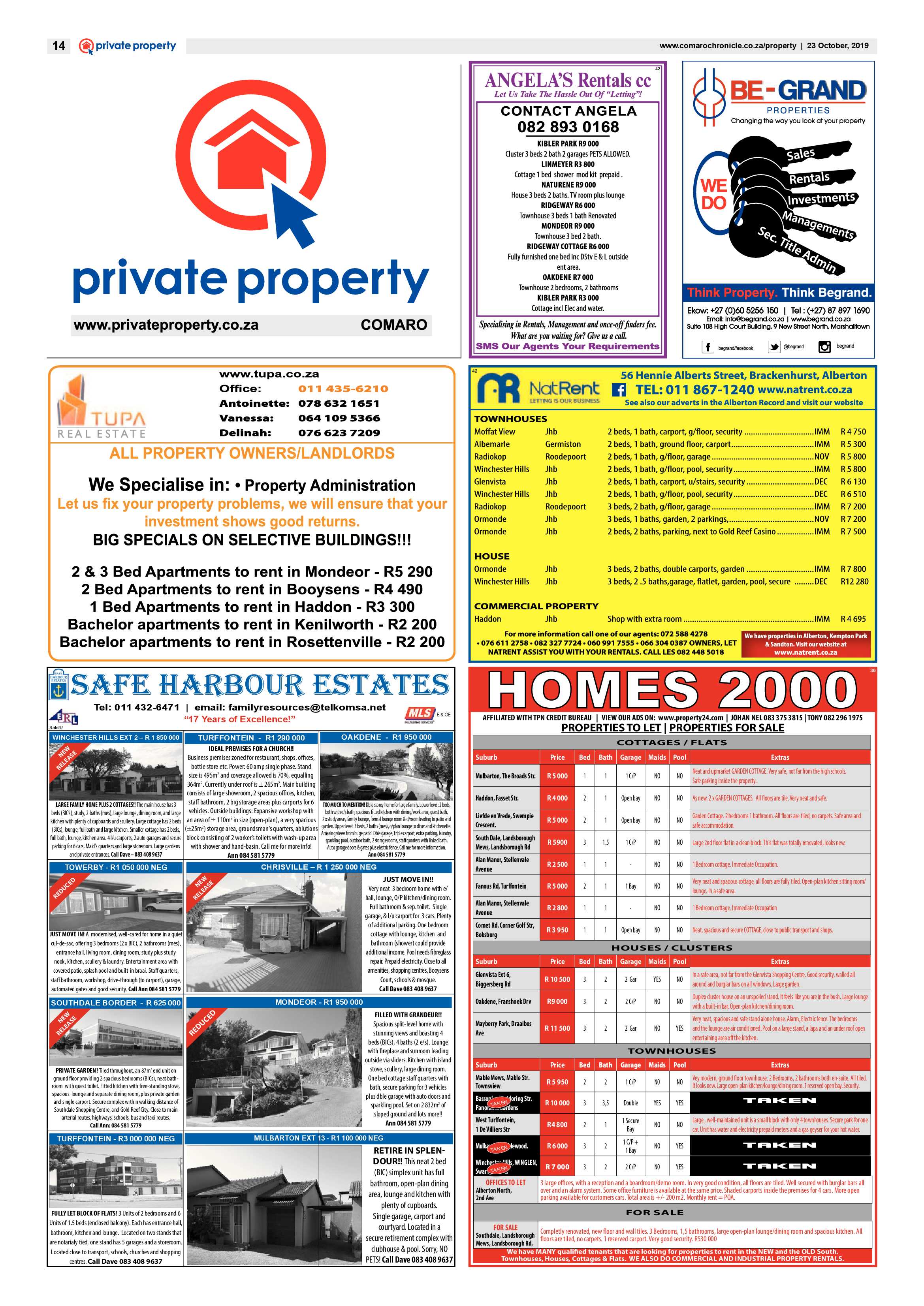 Comaro Chronicle 23 October 2019 page 14