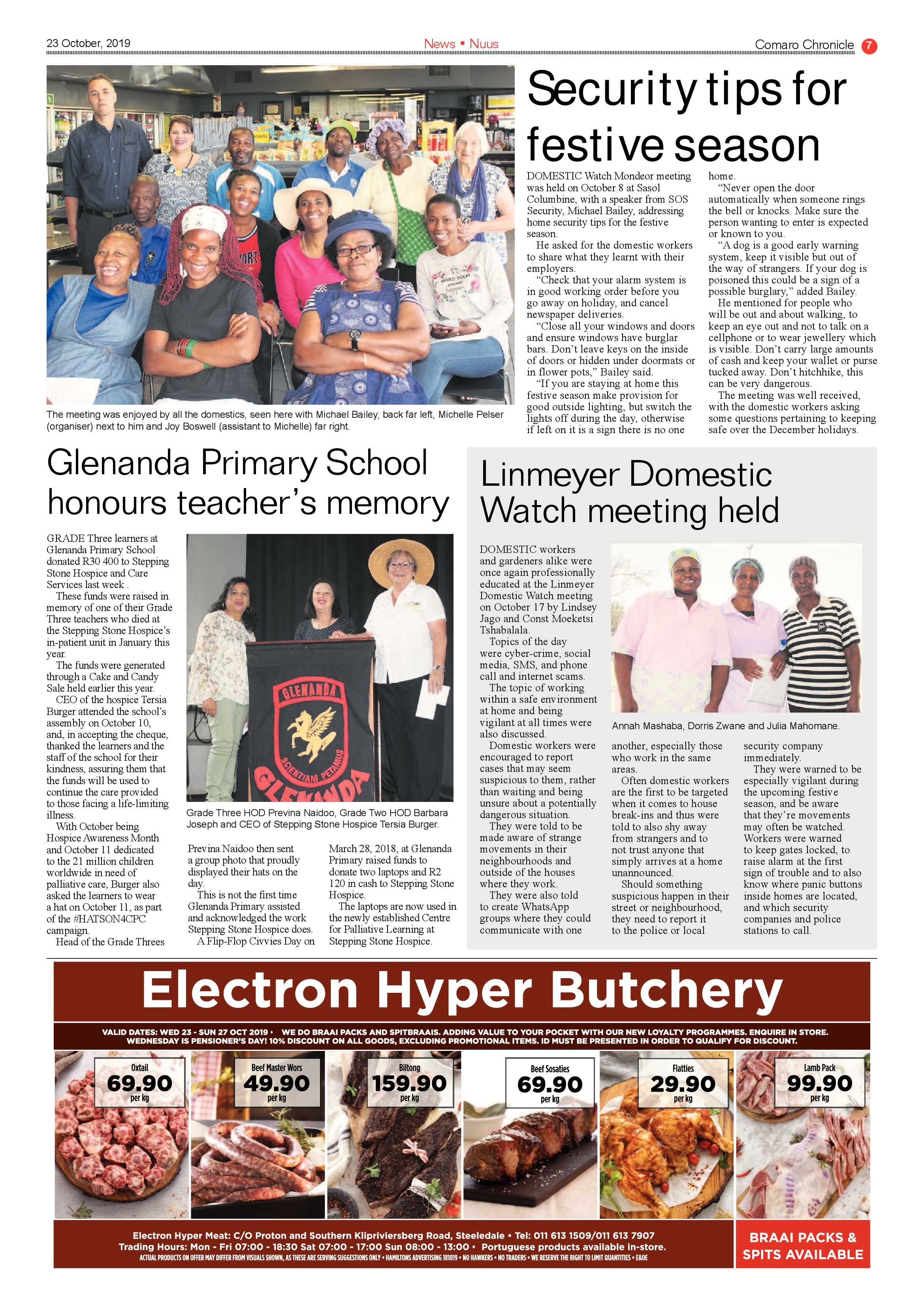 Comaro Chronicle 23 October 2019 page 7