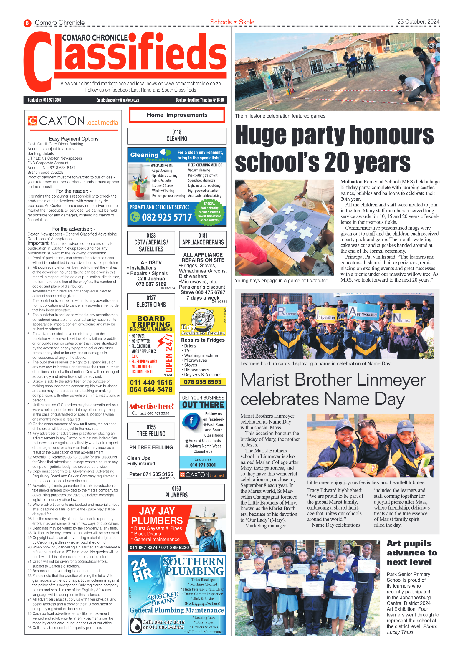 Comaro Chronicle 23 October 2024 page 10