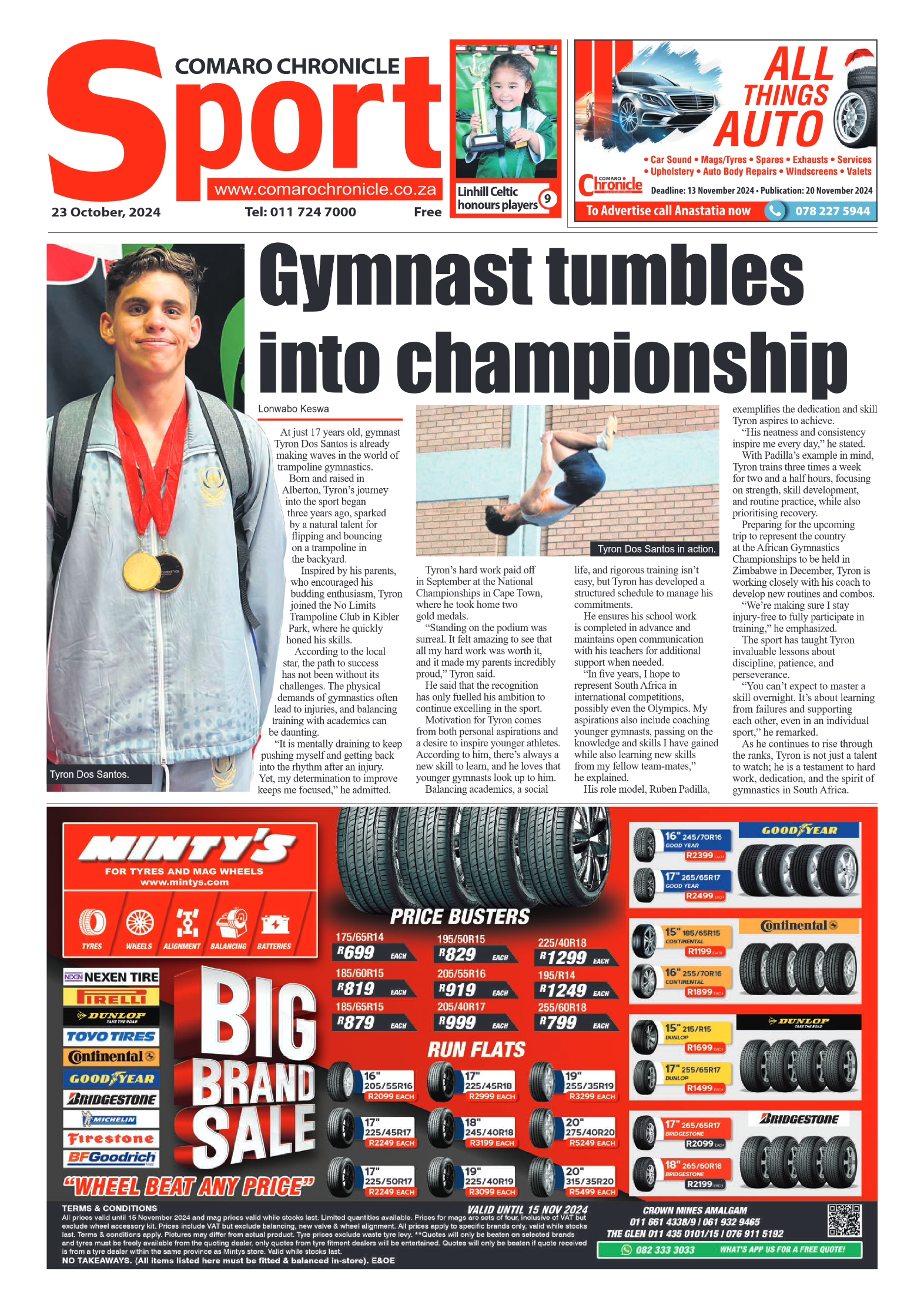 Comaro Chronicle 23 October 2024 page 12