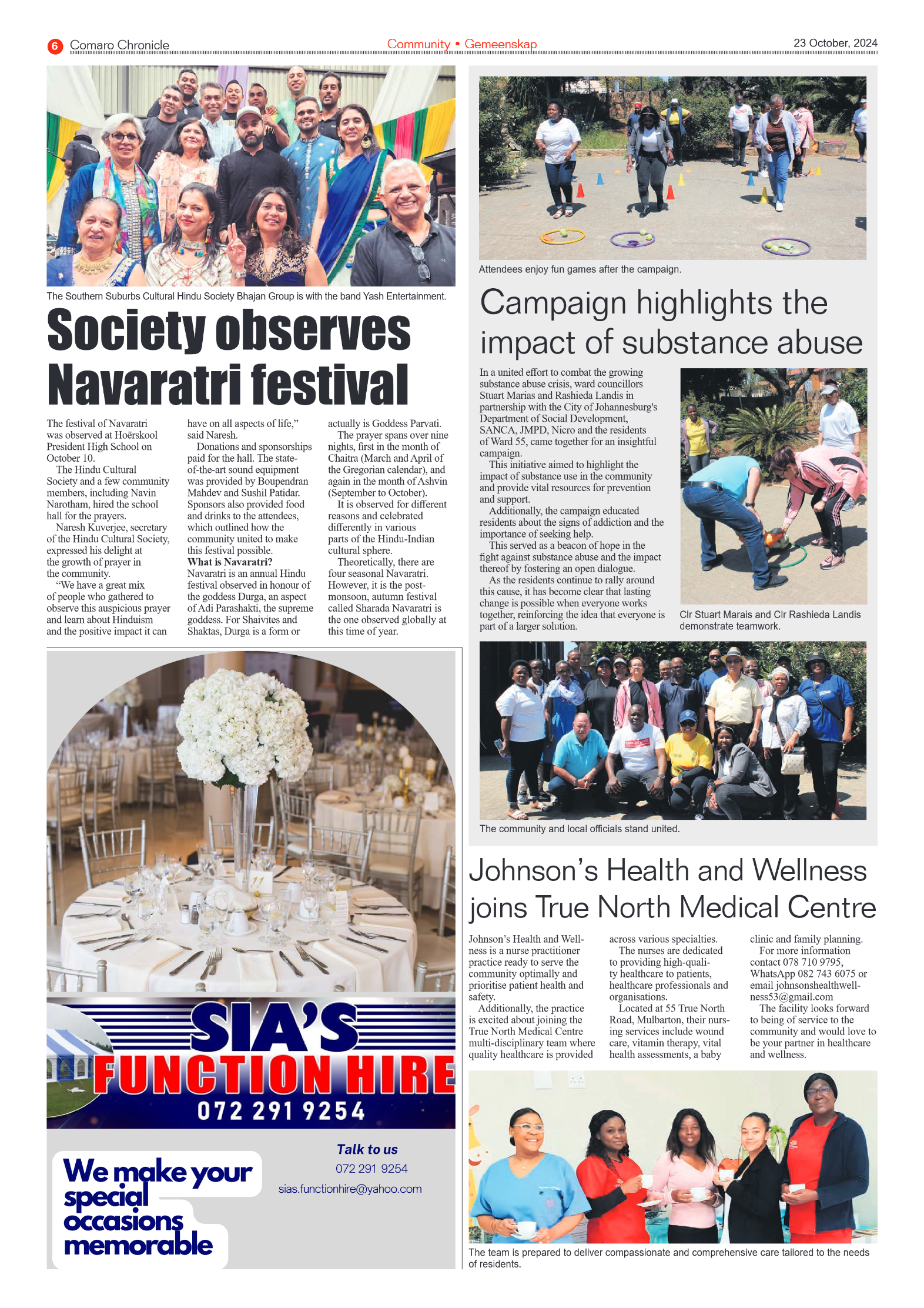 Comaro Chronicle 23 October 2024 page 8