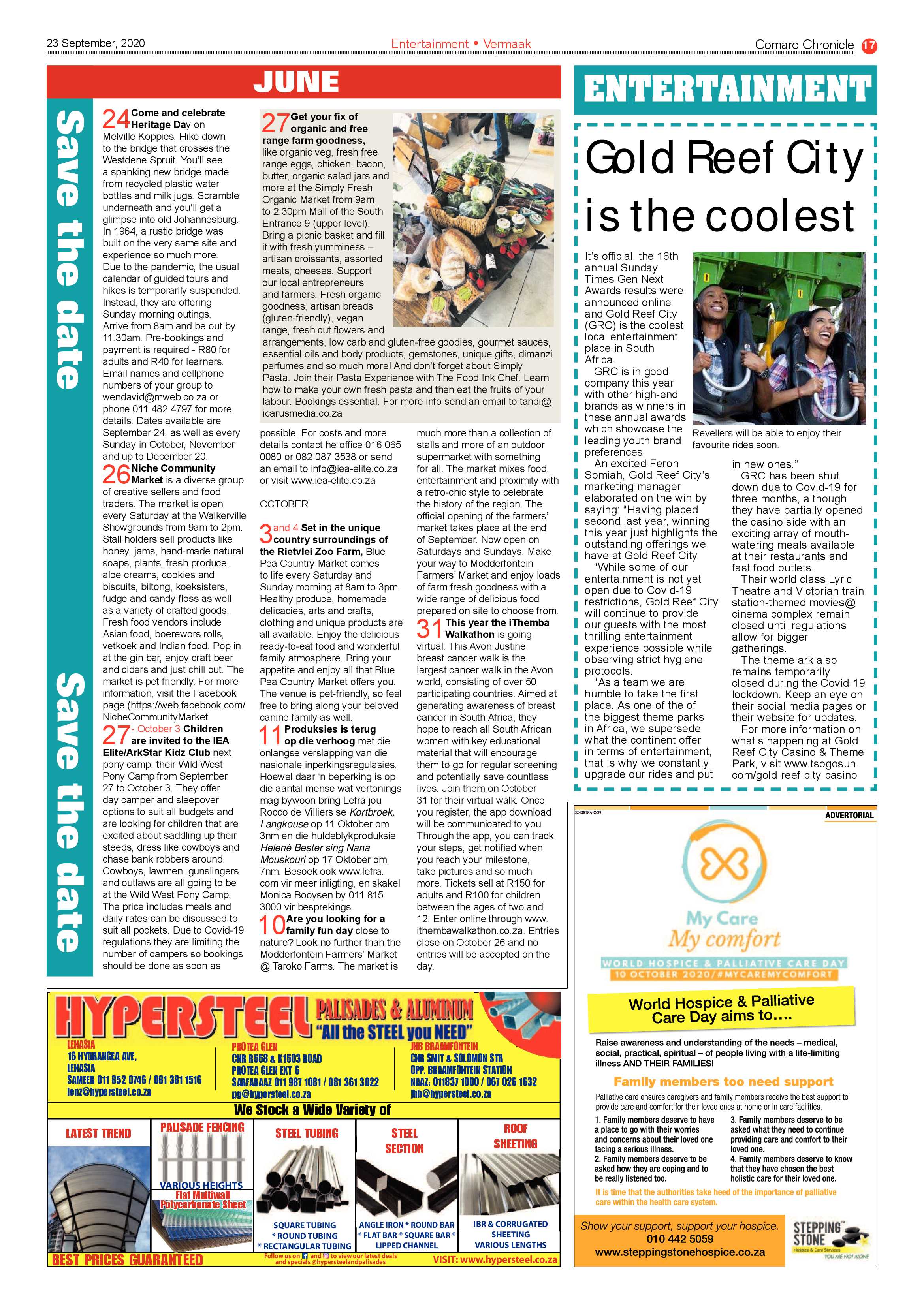 Comaro Chronicle 23 September 2020 page 17