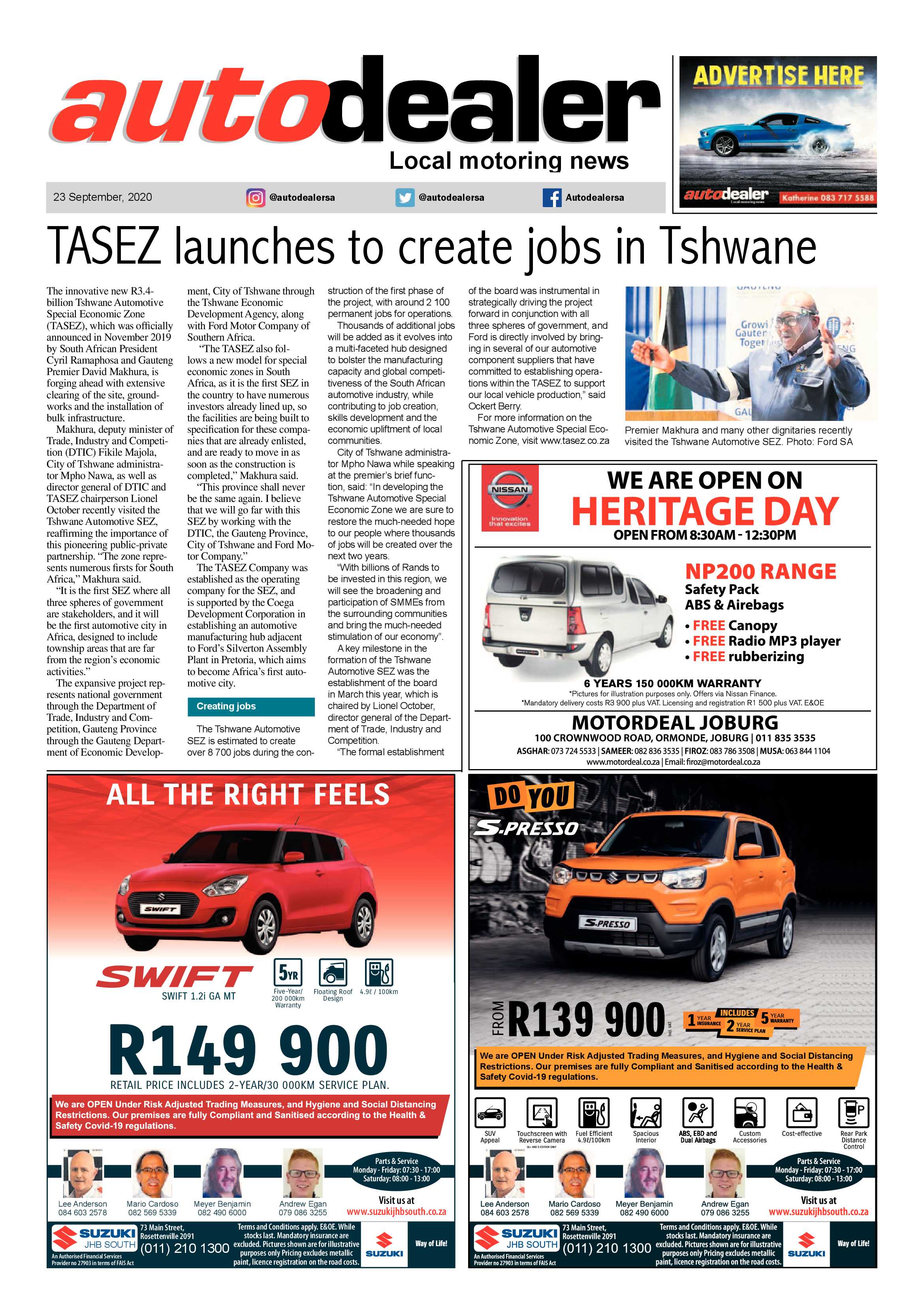 Comaro Chronicle 23 September 2020 page 21