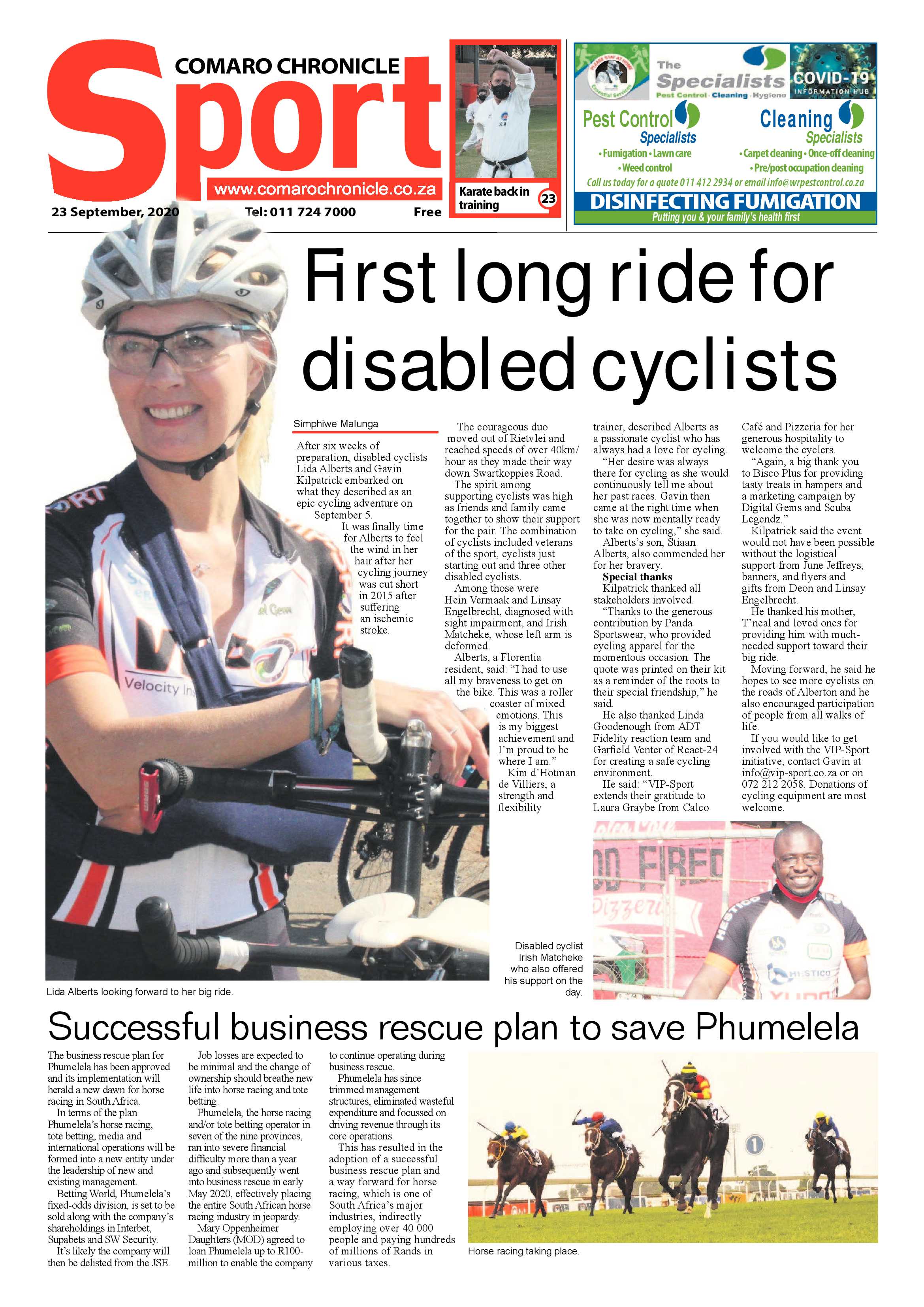 Comaro Chronicle 23 September 2020 page 24