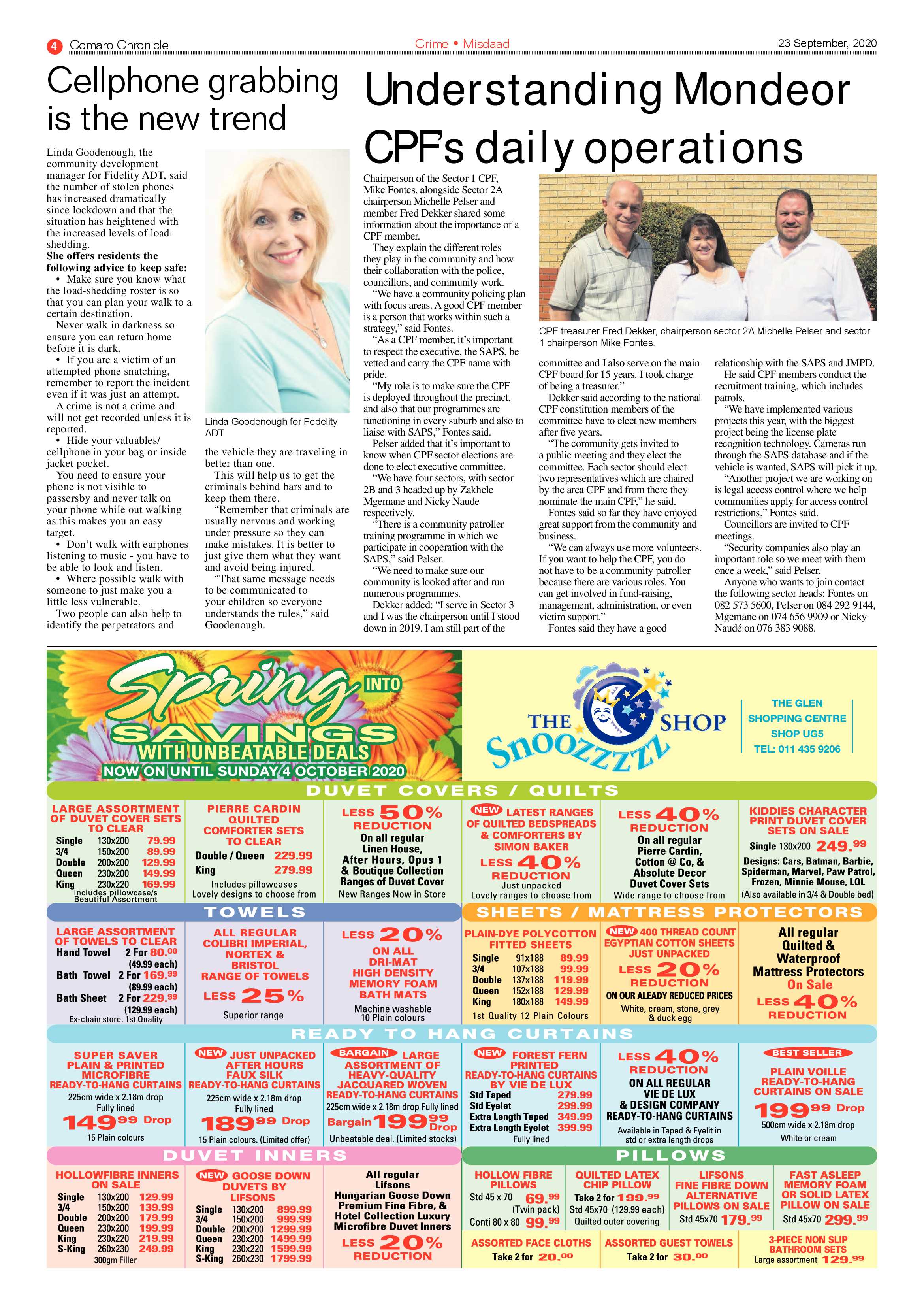 Comaro Chronicle 23 September 2020 page 4