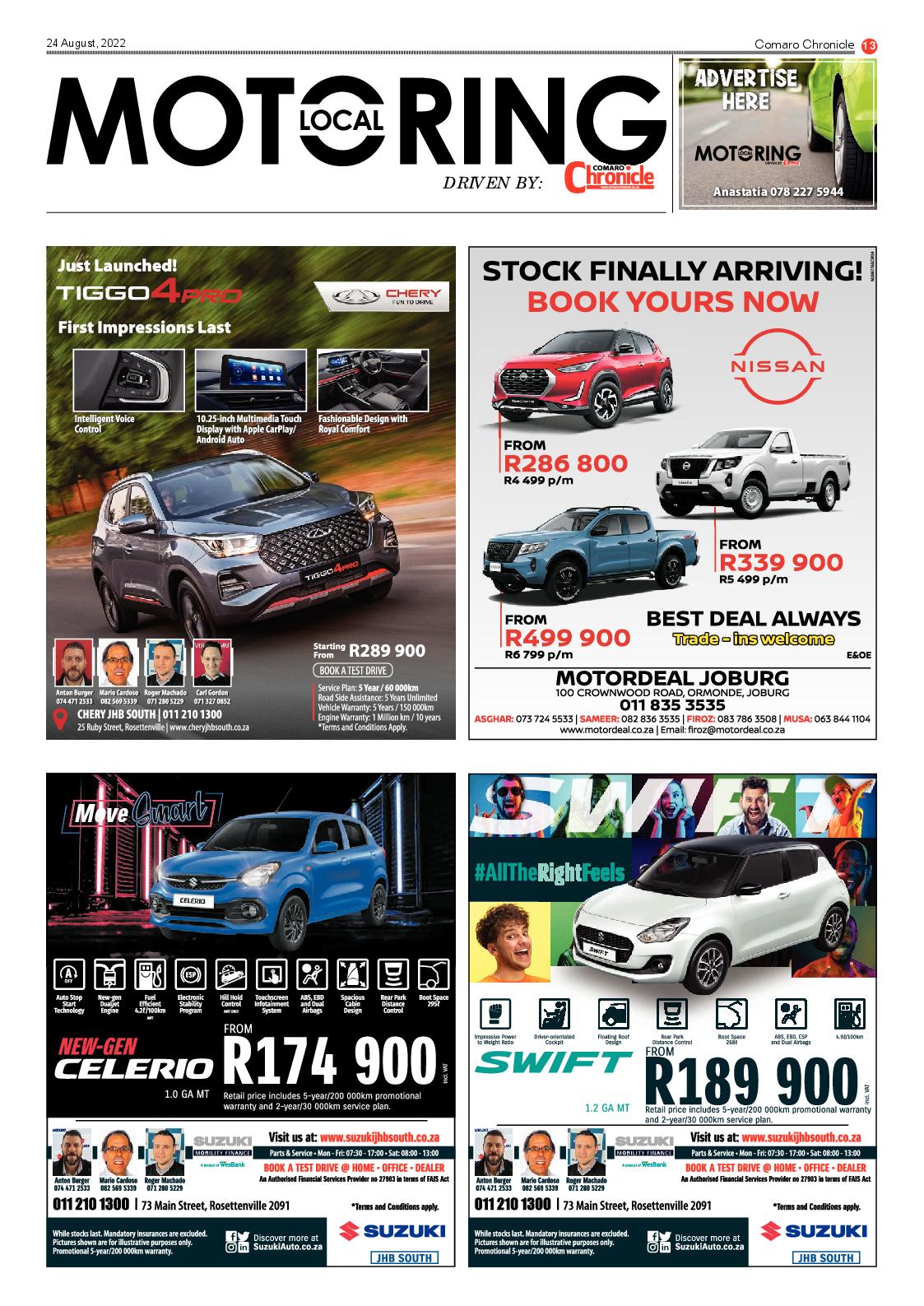 Comaro Chronicle 24 August 2022 page 15