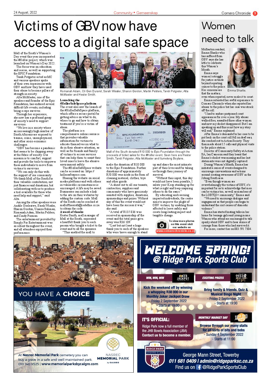 Comaro Chronicle 24 August 2022 page 5