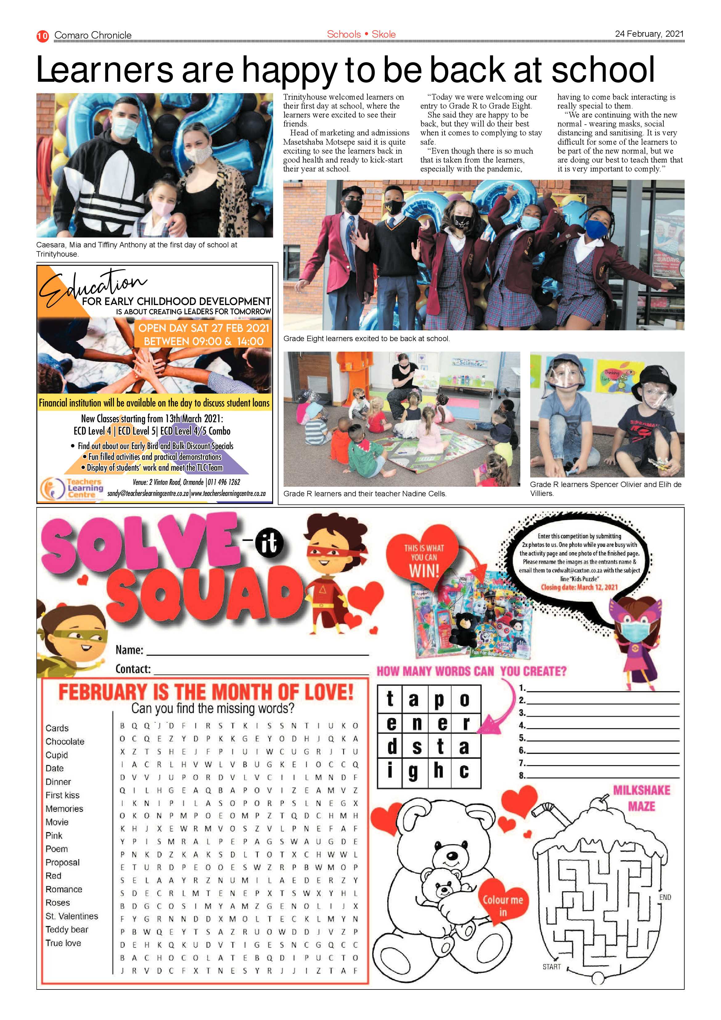 Comaro Chronicle 24 February 2021 page 10