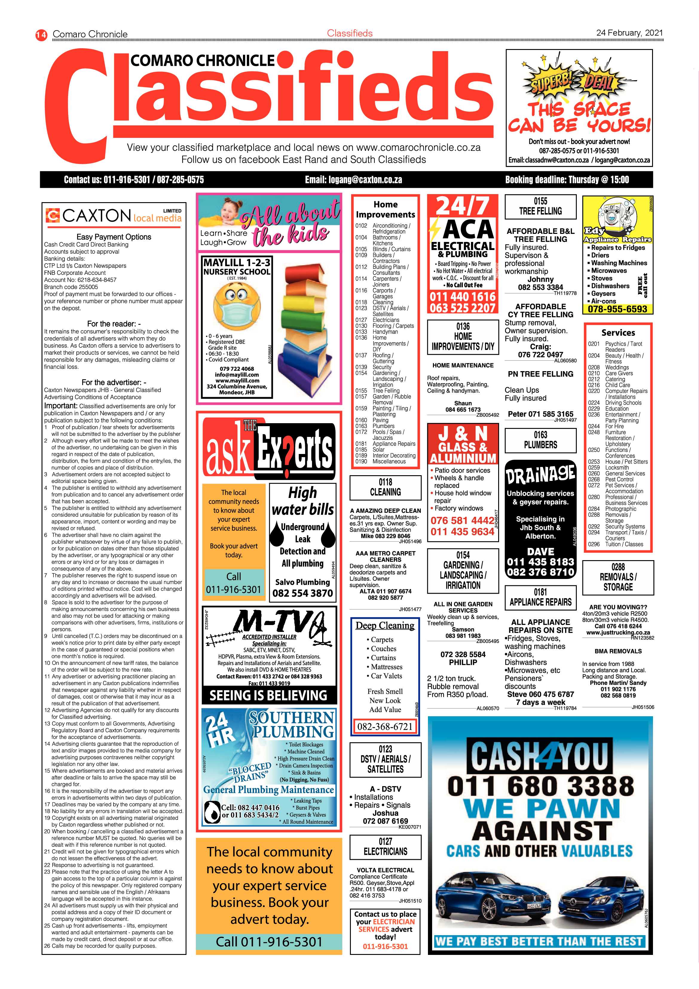 Comaro Chronicle 24 February 2021 page 14