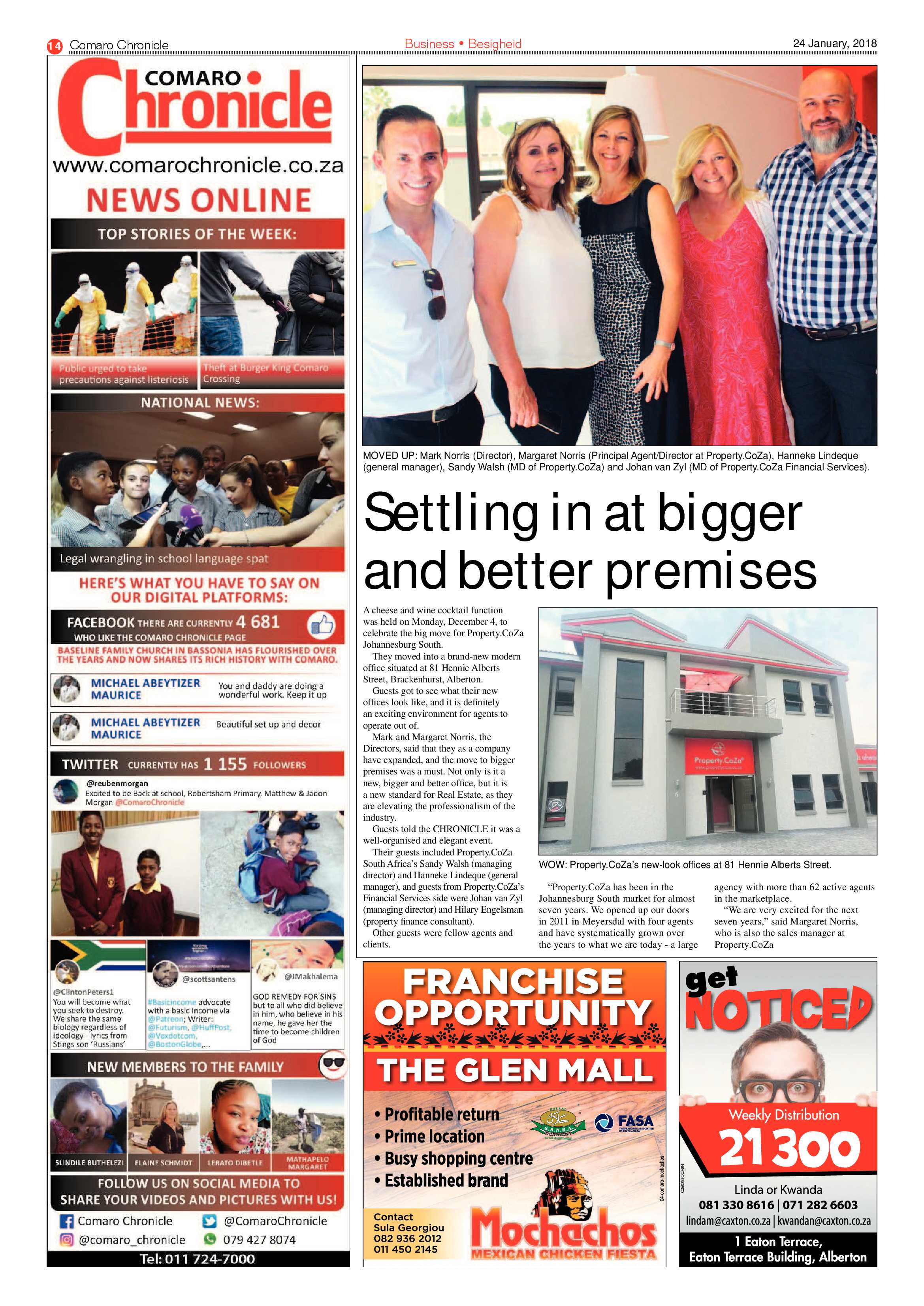 Comaro Chronicle 24 January 2018 page 14