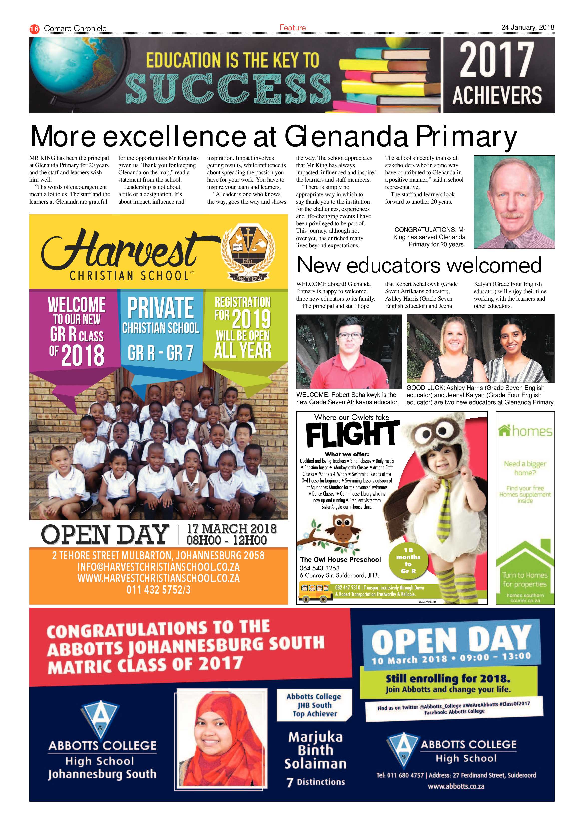 Comaro Chronicle 24 January 2018 page 16
