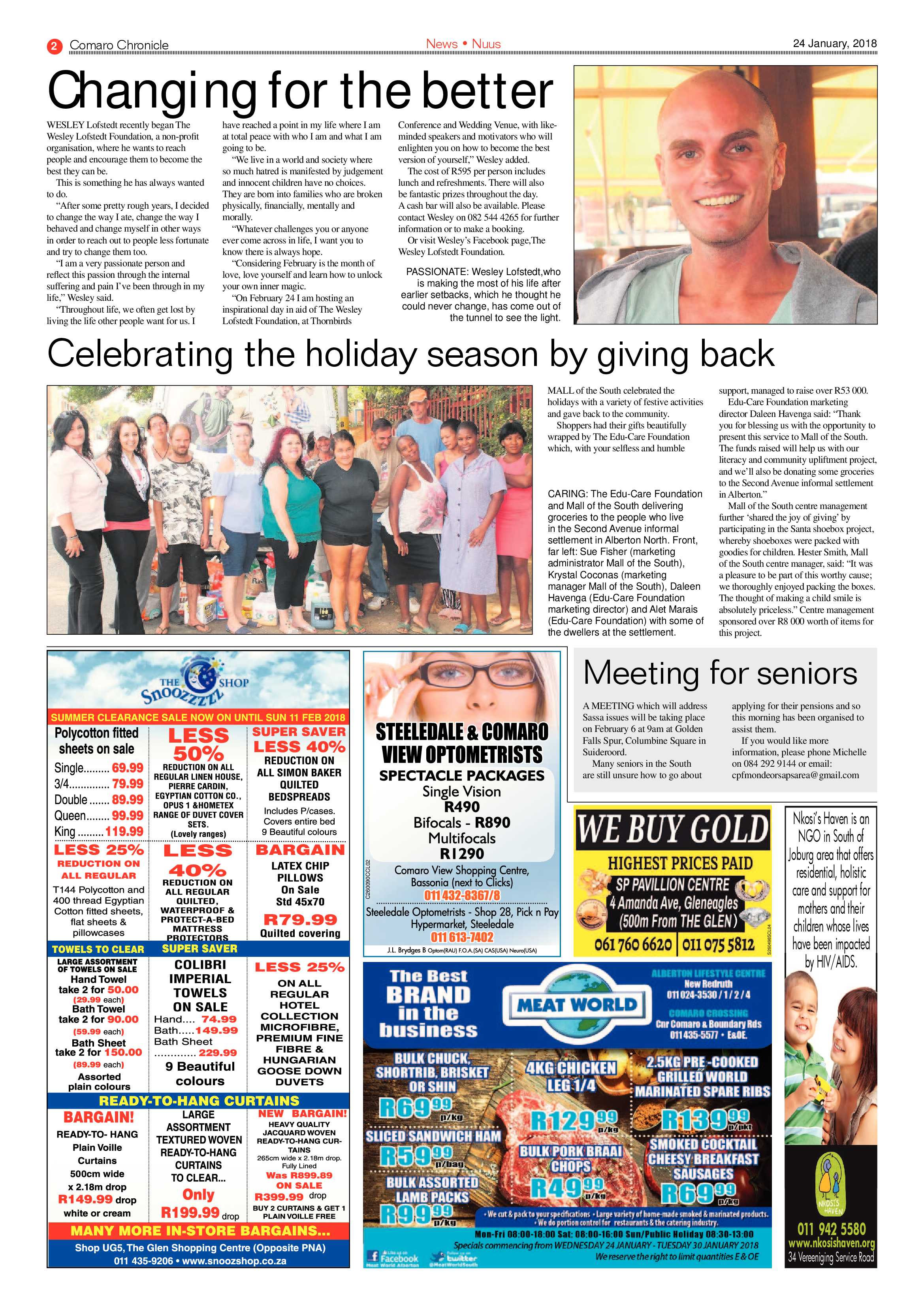 Comaro Chronicle 24 January 2018 page 2