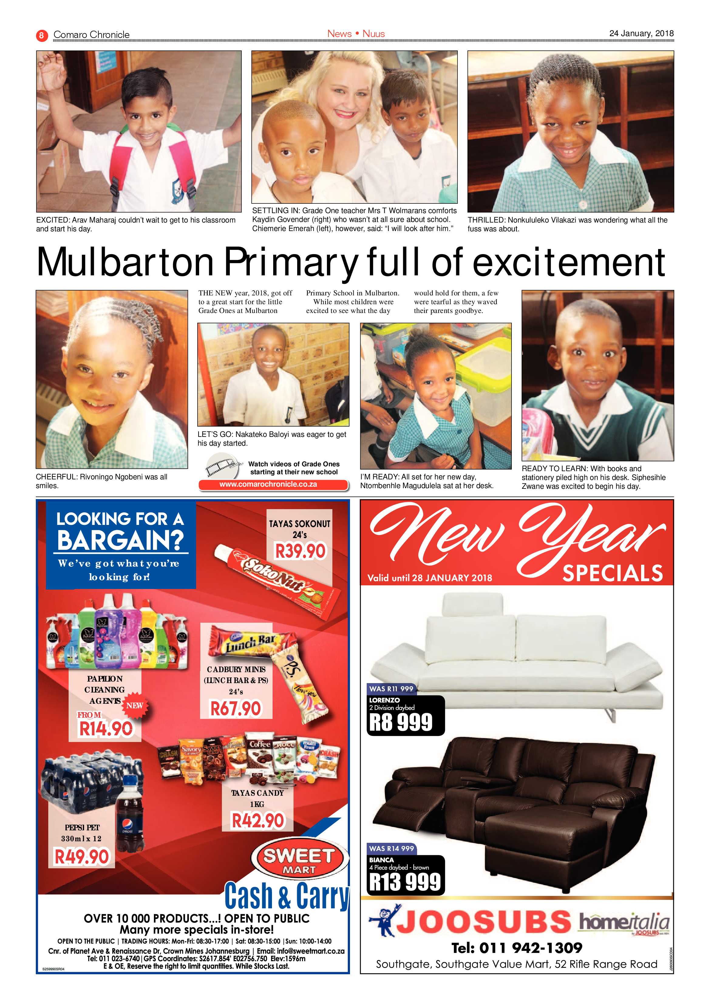 Comaro Chronicle 24 January 2018 page 8