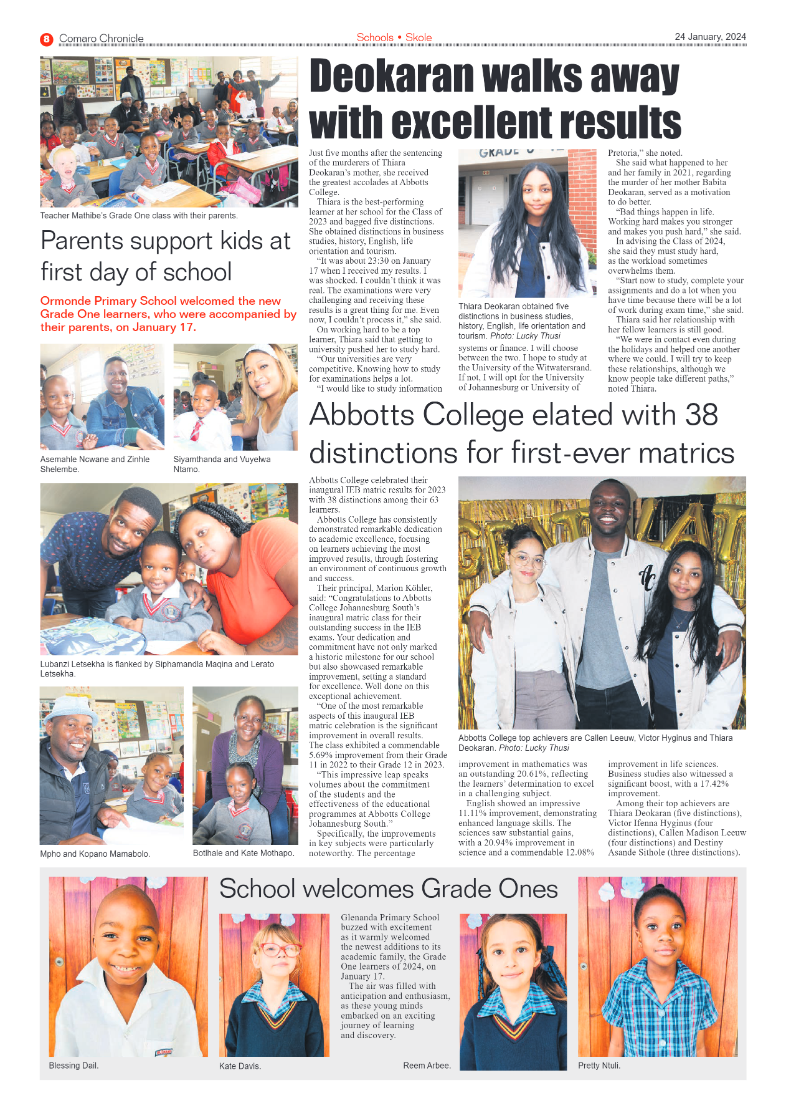 Comaro Chronicle 24 January 2024 page 8
