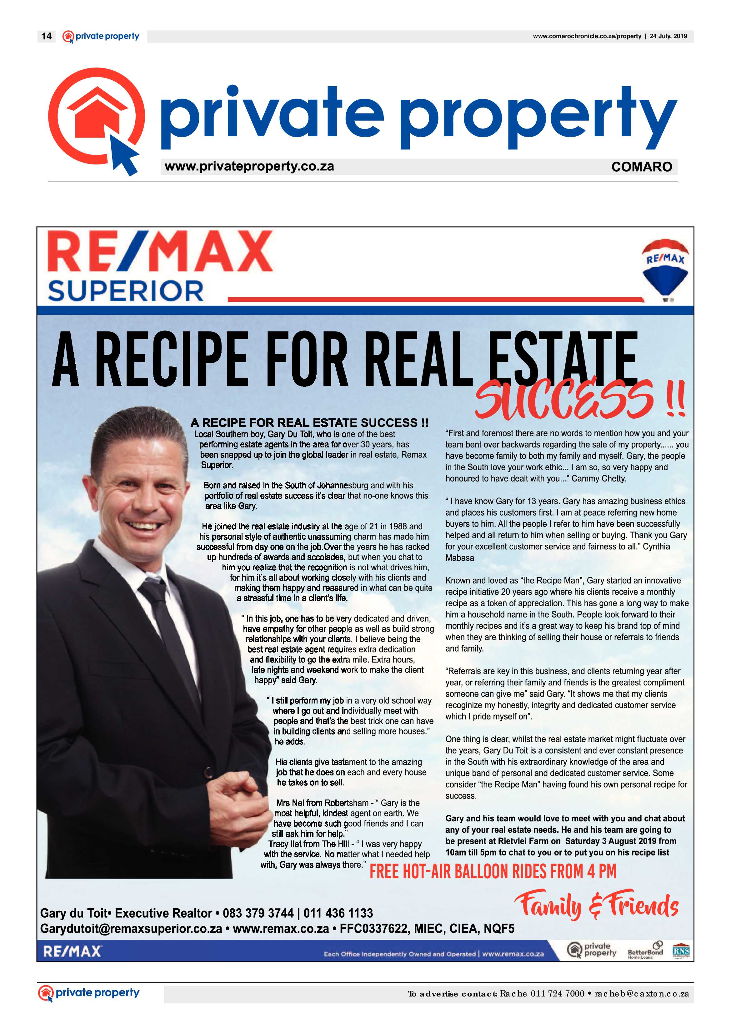 Comaro Chronicle 24 July 2019 page 14