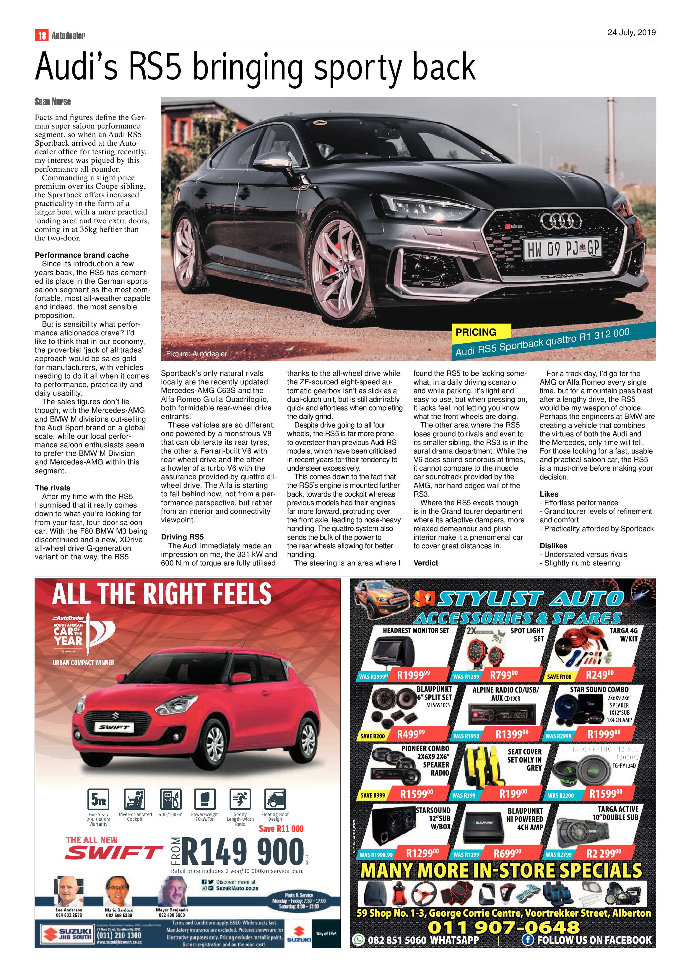 Comaro Chronicle 24 July 2019 page 18