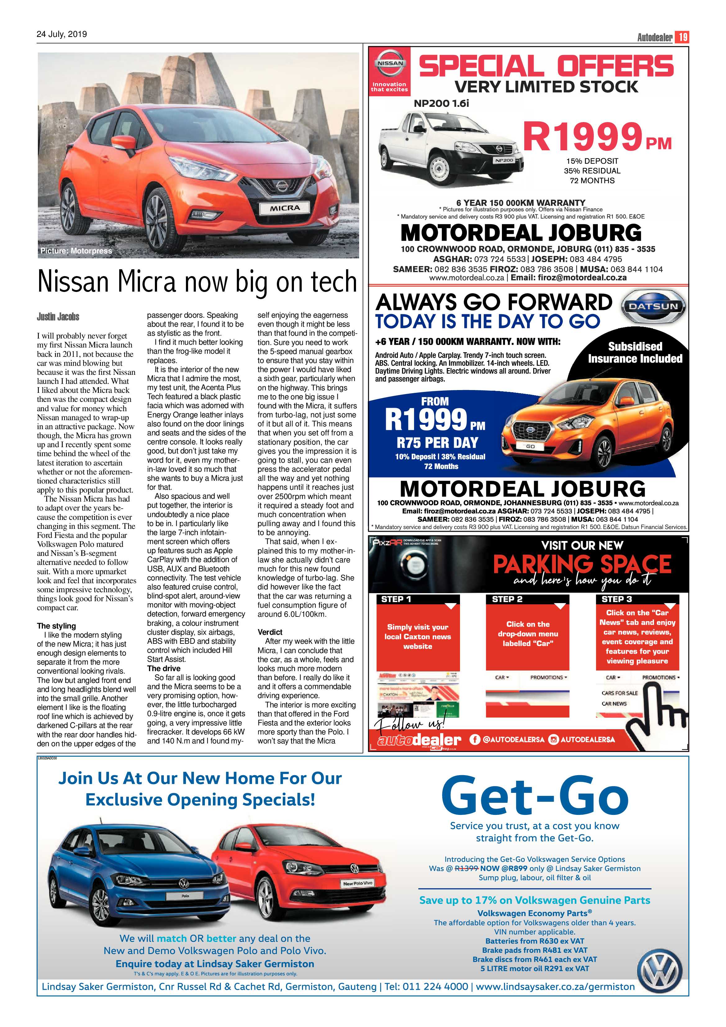 Comaro Chronicle 24 July 2019 page 19