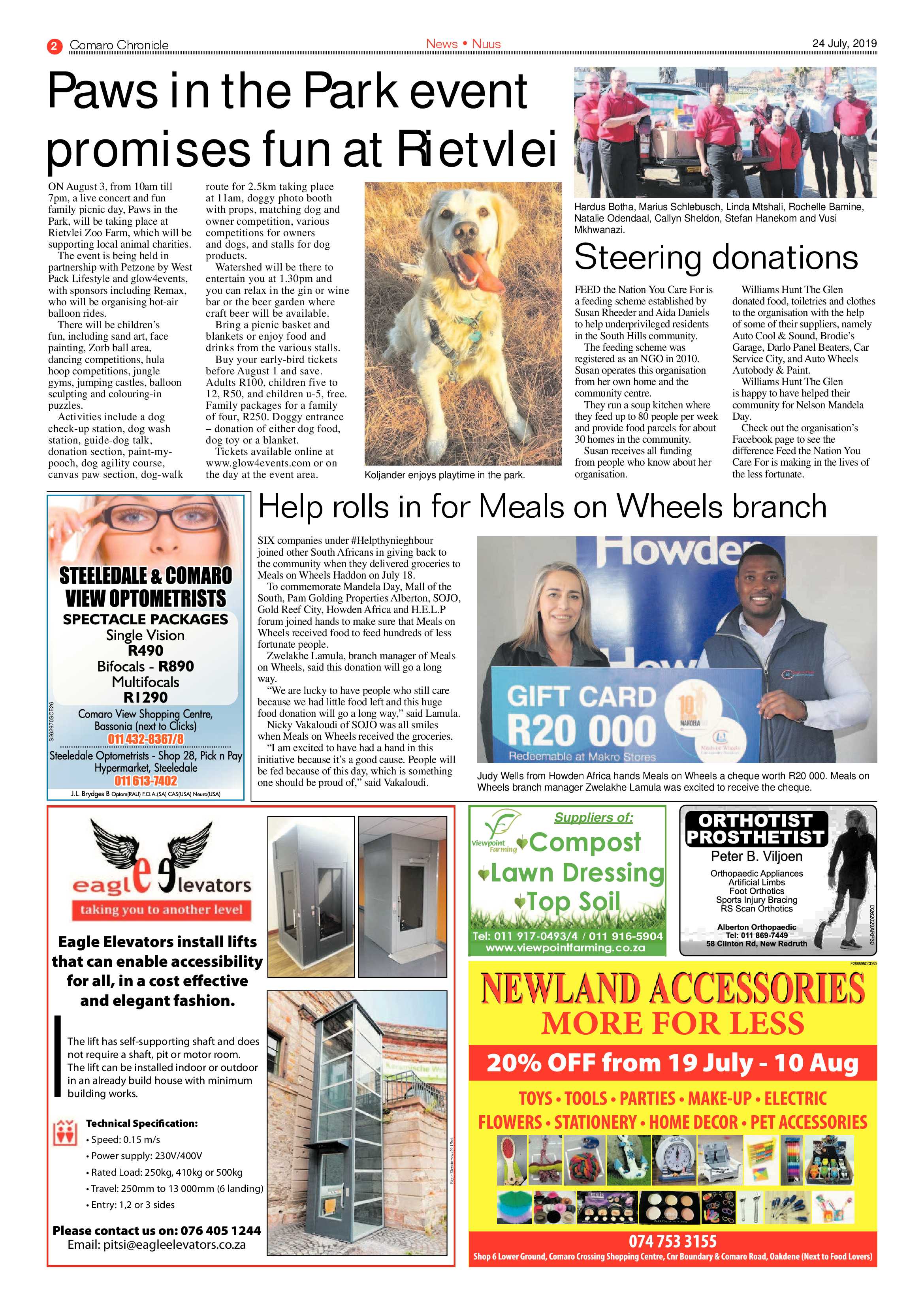 Comaro Chronicle 24 July 2019 page 2