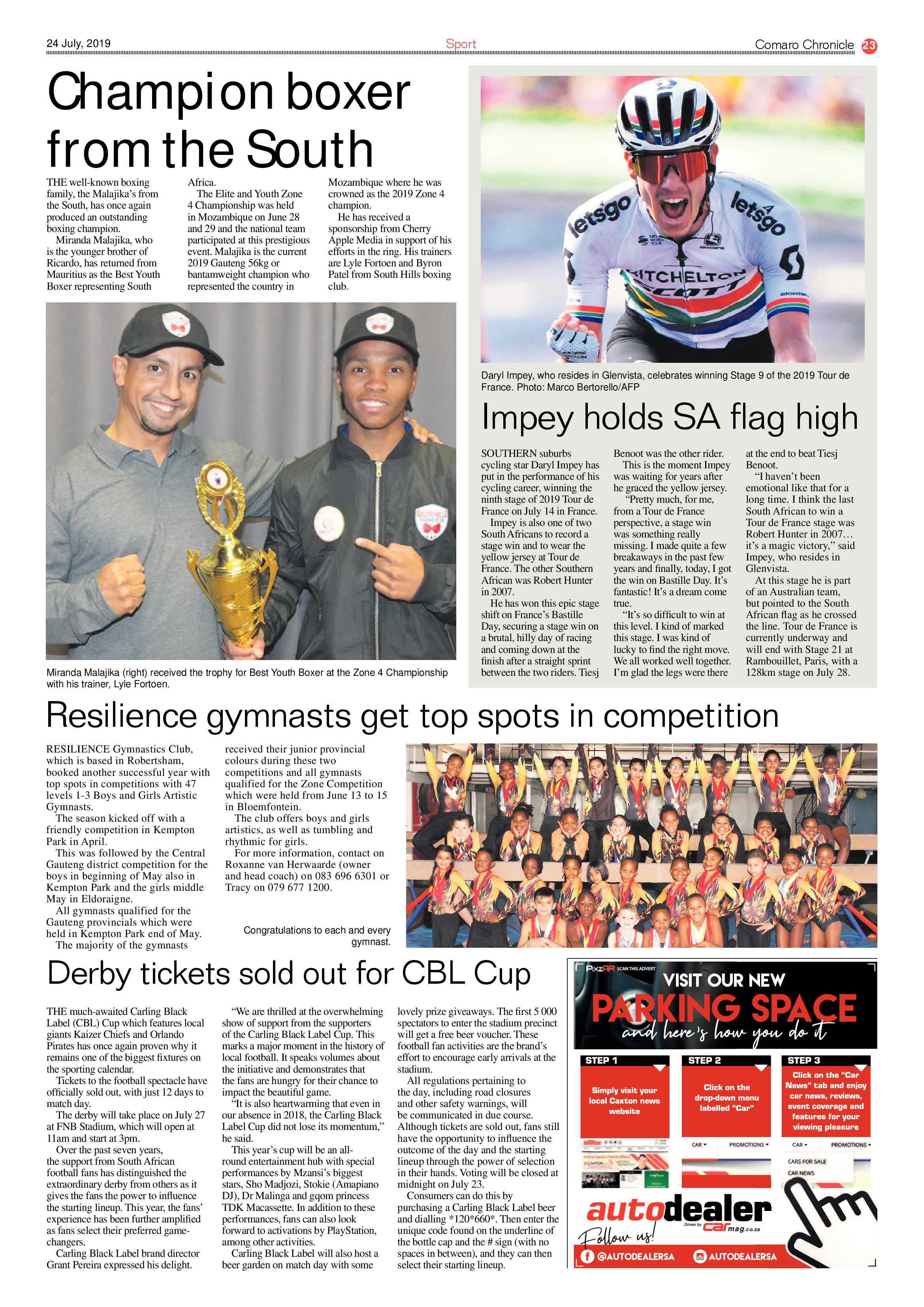 Comaro Chronicle 24 July 2019 page 23