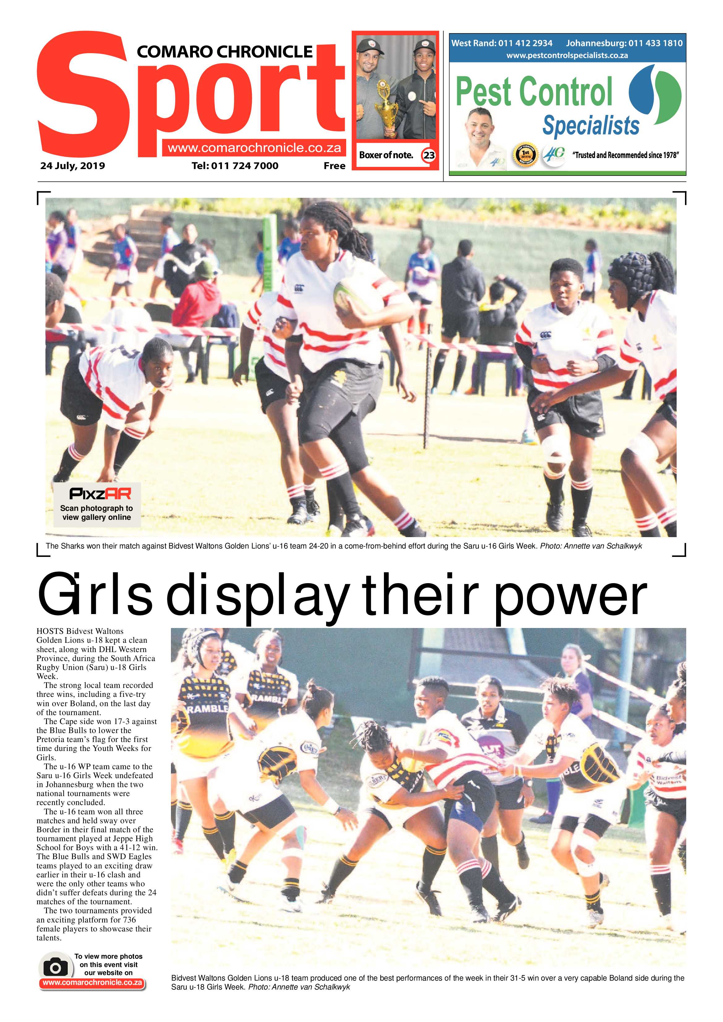 Comaro Chronicle 24 July 2019 page 24
