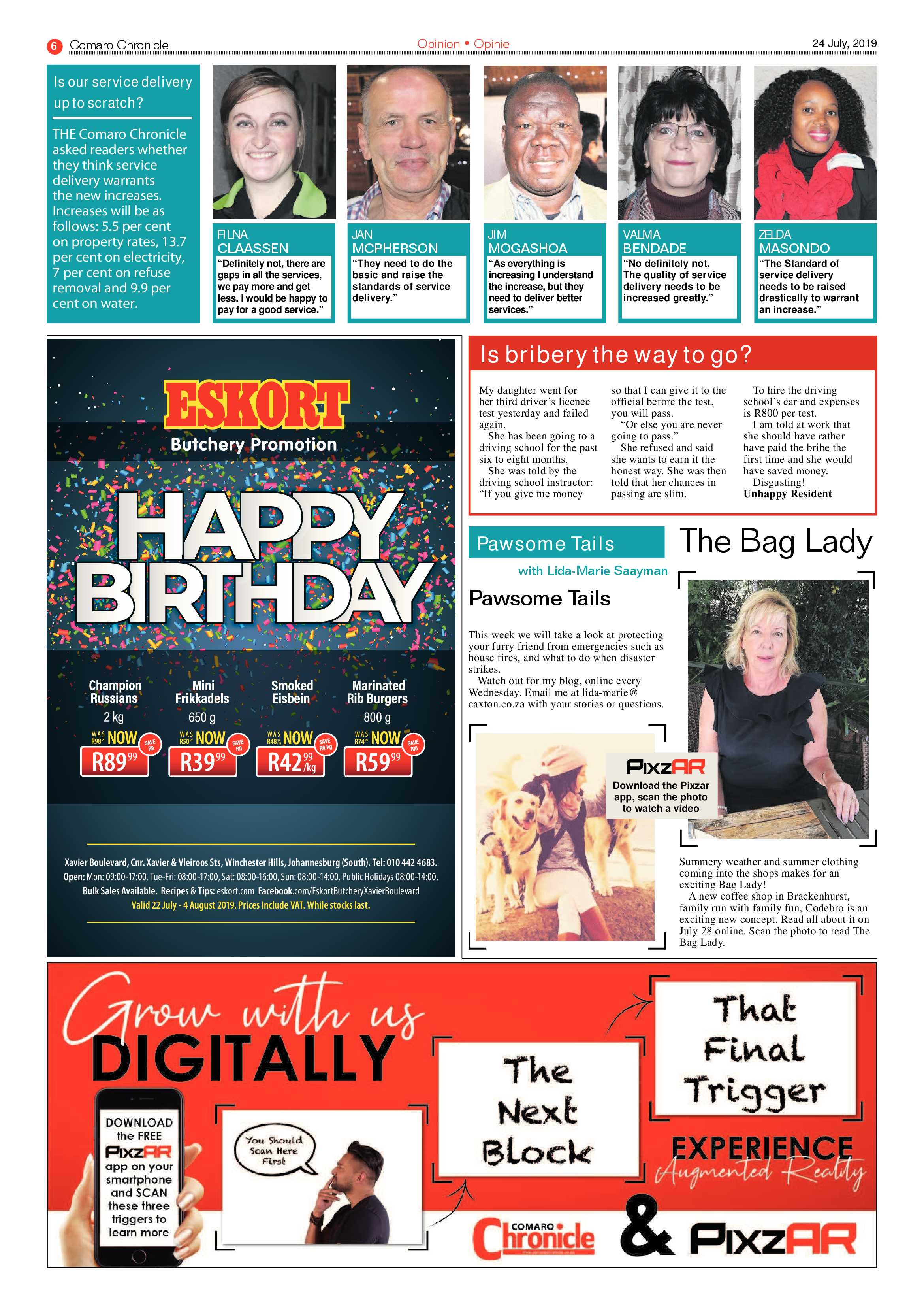 Comaro Chronicle 24 July 2019 page 6