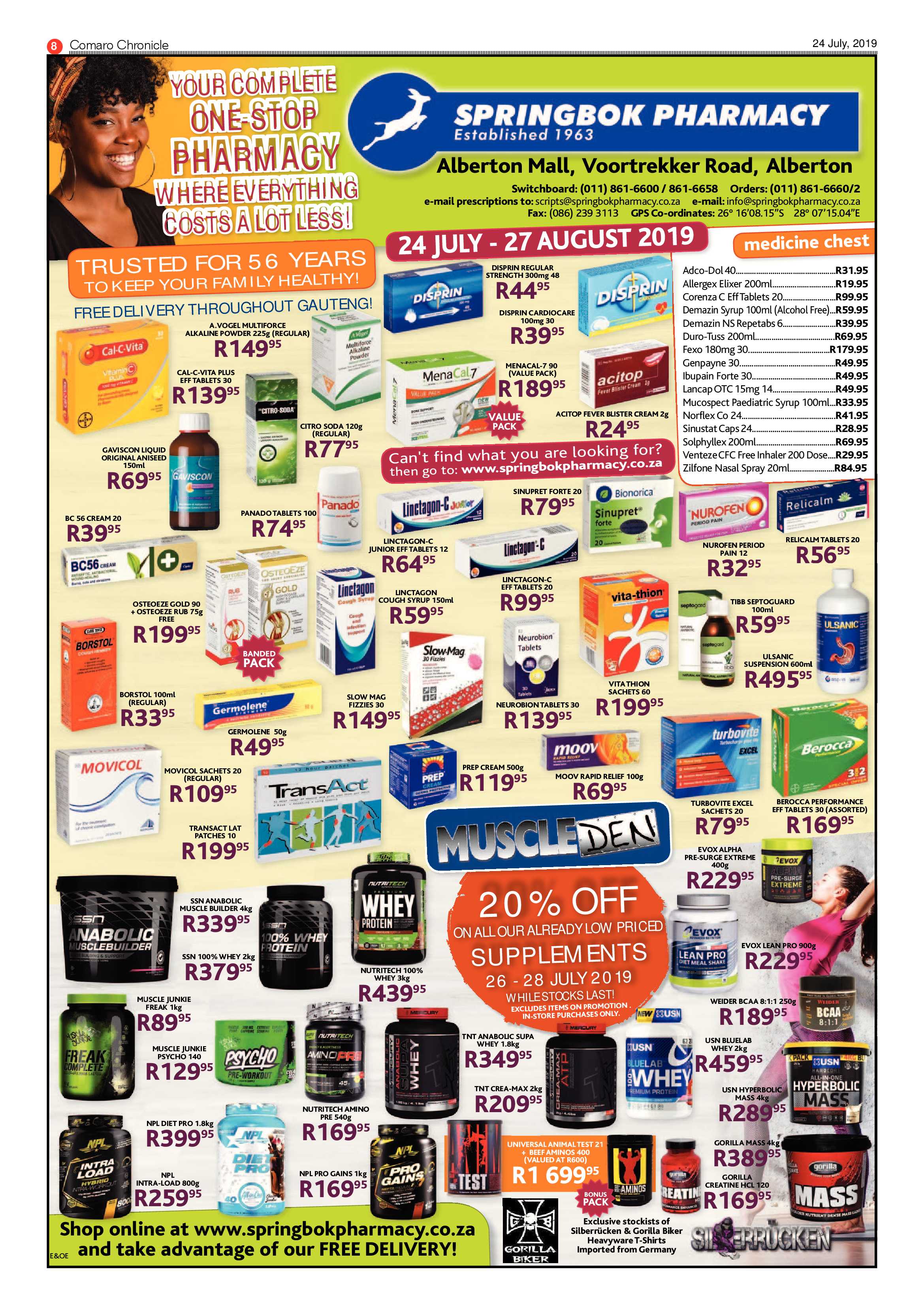 Comaro Chronicle 24 July 2019 page 8