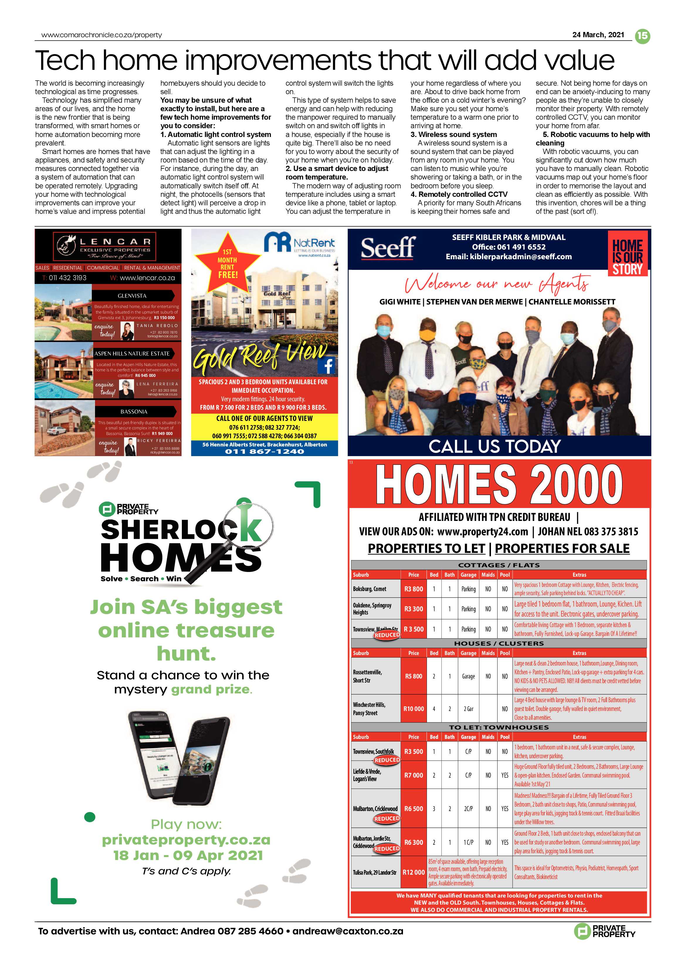 Comaro Chronicle 24 March 2021 page 15
