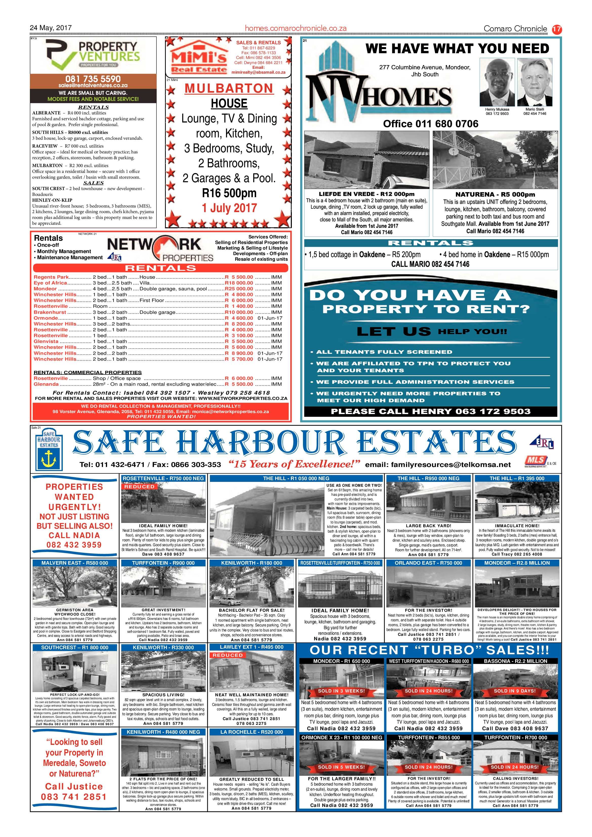 Comaro Chronicle 24 May 2017 page 17