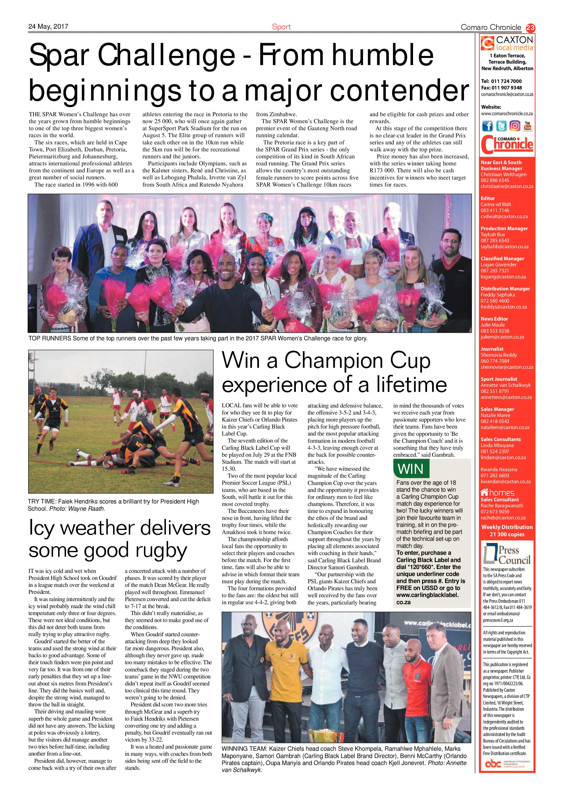 Comaro Chronicle 24 May 2017 page 23