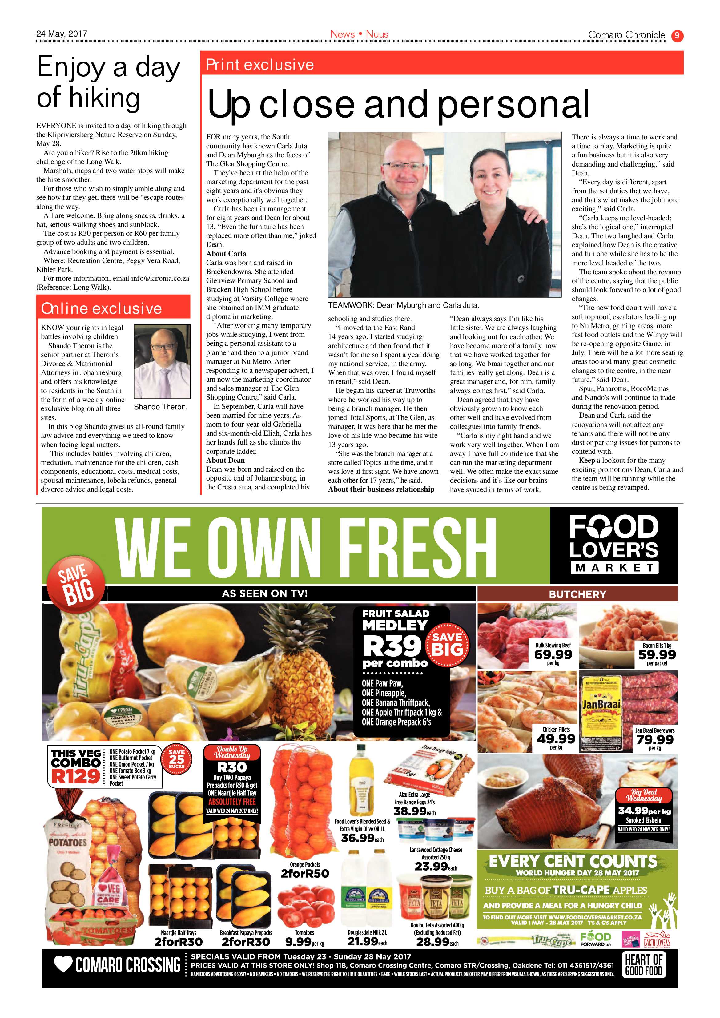 Comaro Chronicle 24 May 2017 page 9