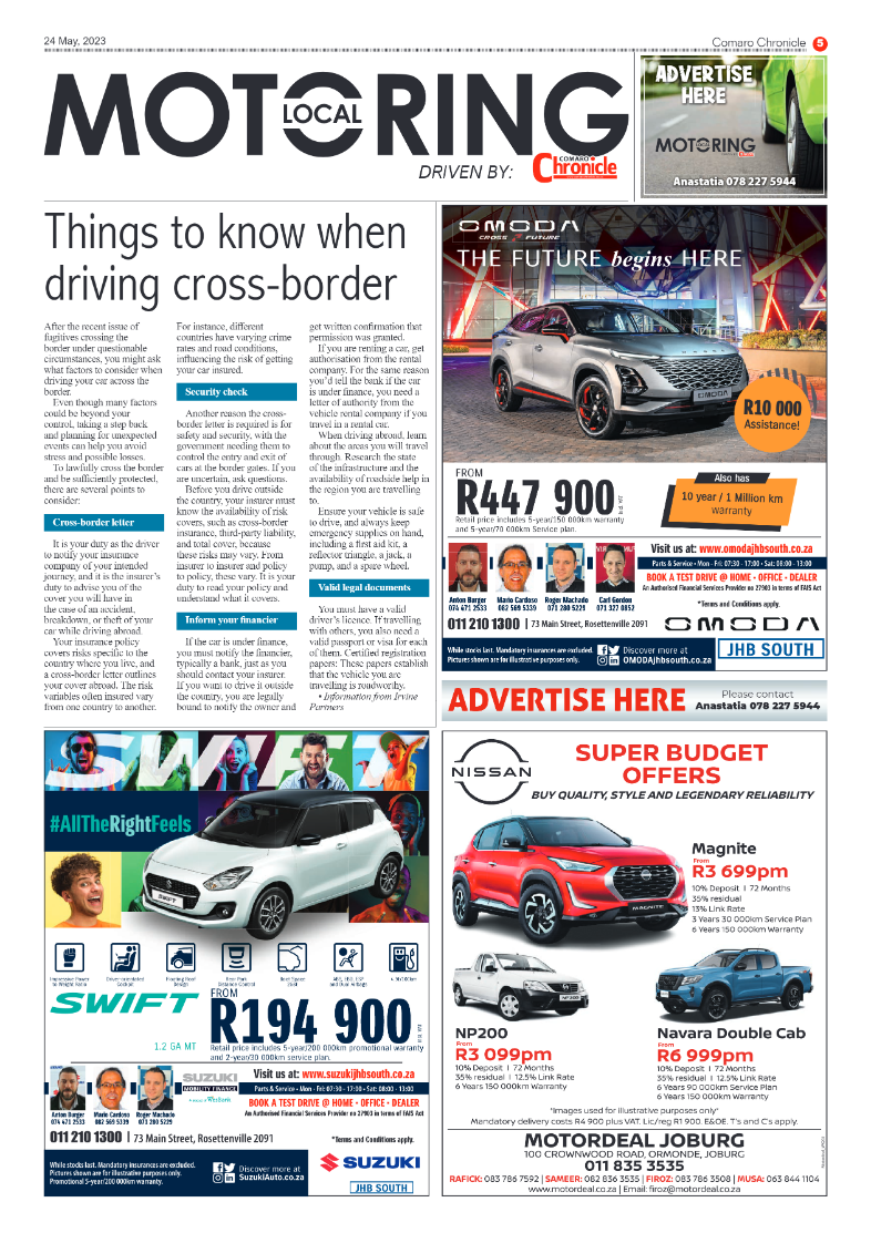 Comaro Chronicle 24 May 2023 page 5