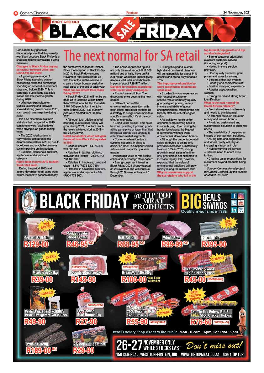 Comaro Chronicle 24 November 2021 page 12