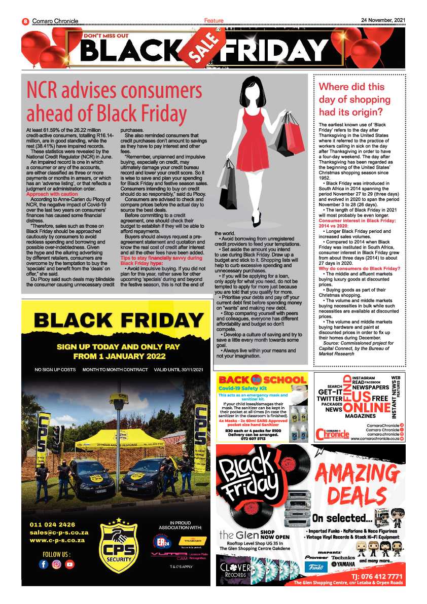 Comaro Chronicle 24 November 2021 page 14
