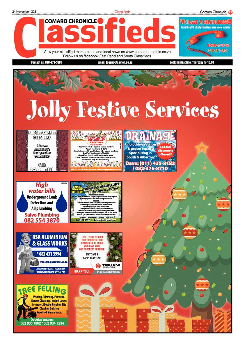 Comaro Chronicle 24 November 2021 page 23