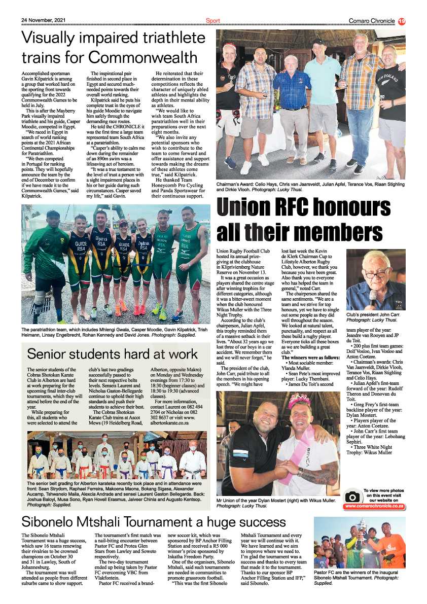 Comaro Chronicle 24 November 2021 page 25
