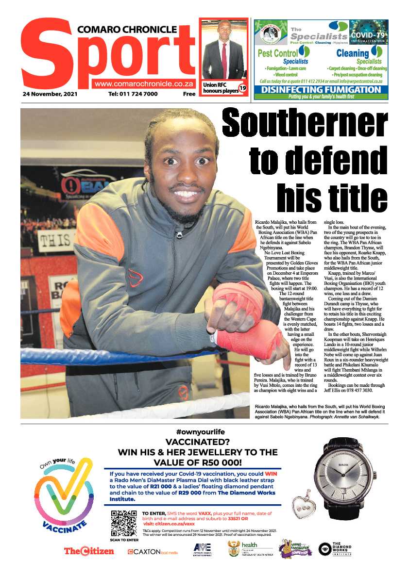 Comaro Chronicle 24 November 2021 page 26